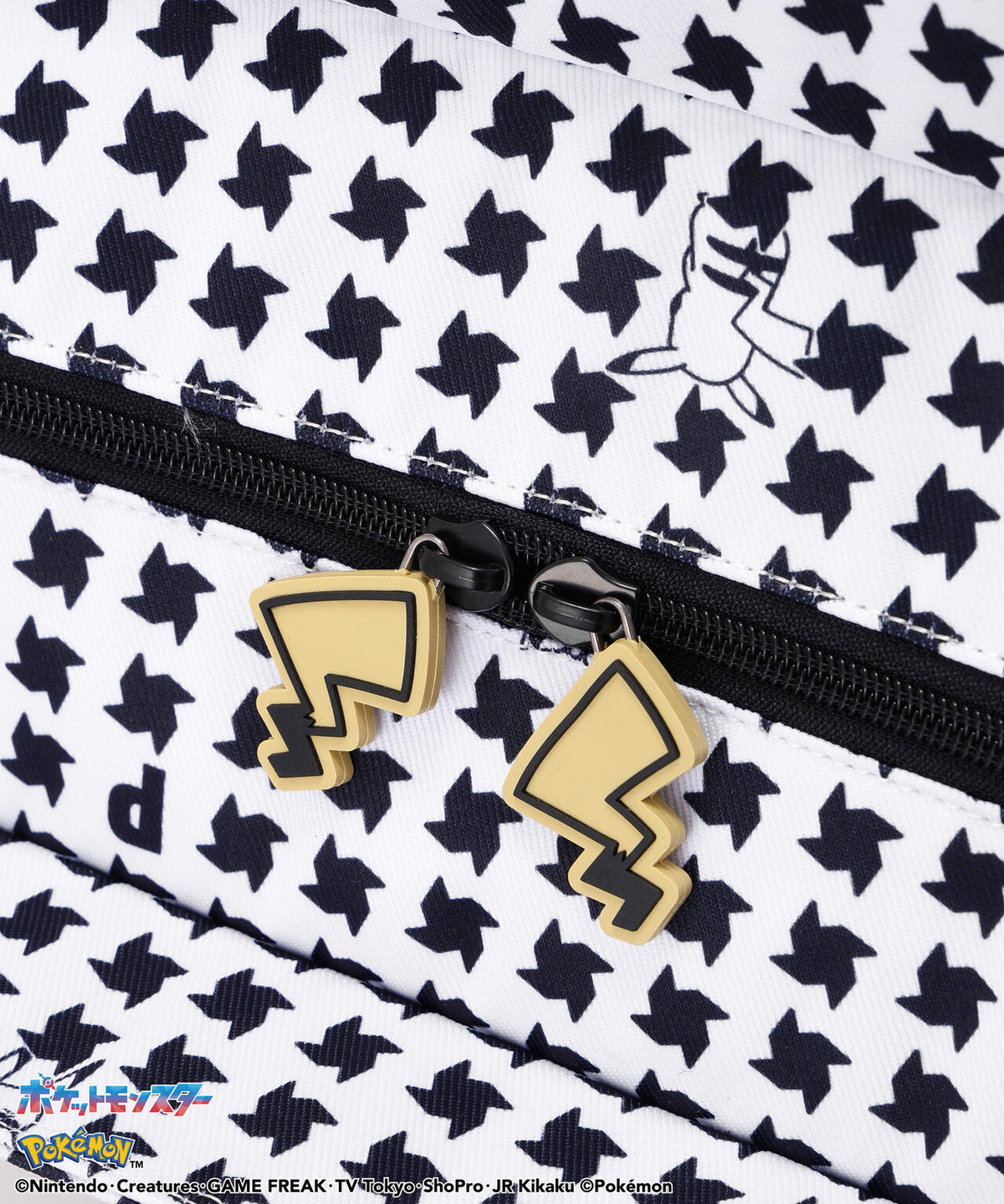 [PEARLYGATES×Pokémon] ポケモン 千鳥柄ロッカーバッグ (UNISEX)
