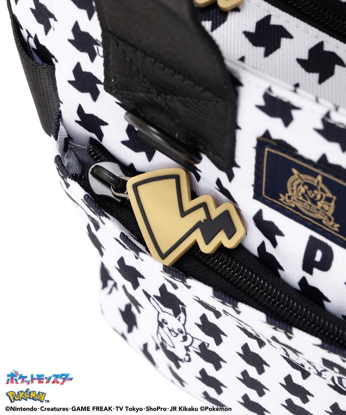 [PEARLYGATES×Pokémon] ポケモン 千鳥柄カートバッグ (UNISEX)