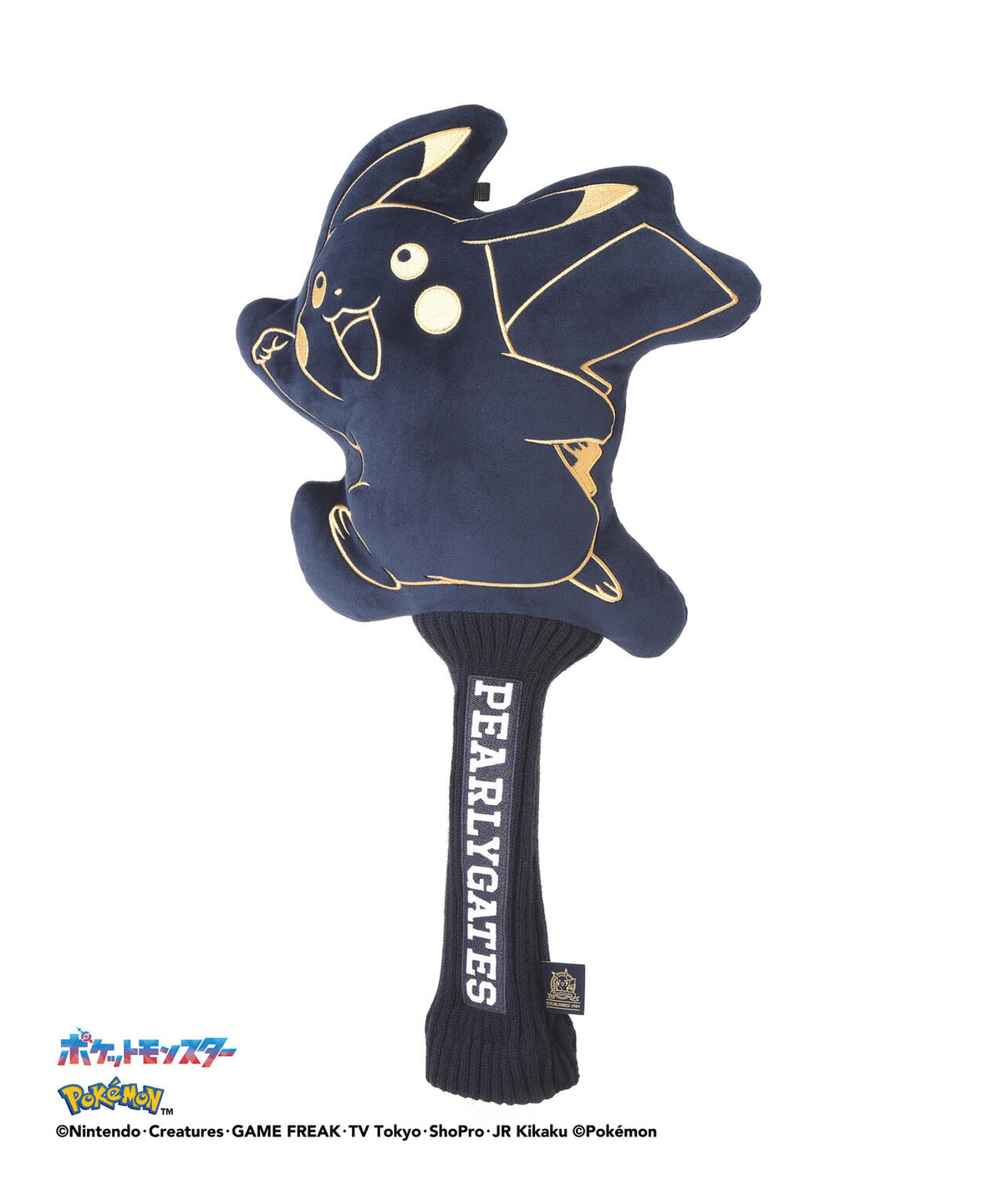 [PEARLYGATES×Pokémon] ポケモン 中綿ドライバー用ヘッドカバー (460CC対応) (UNISEX)