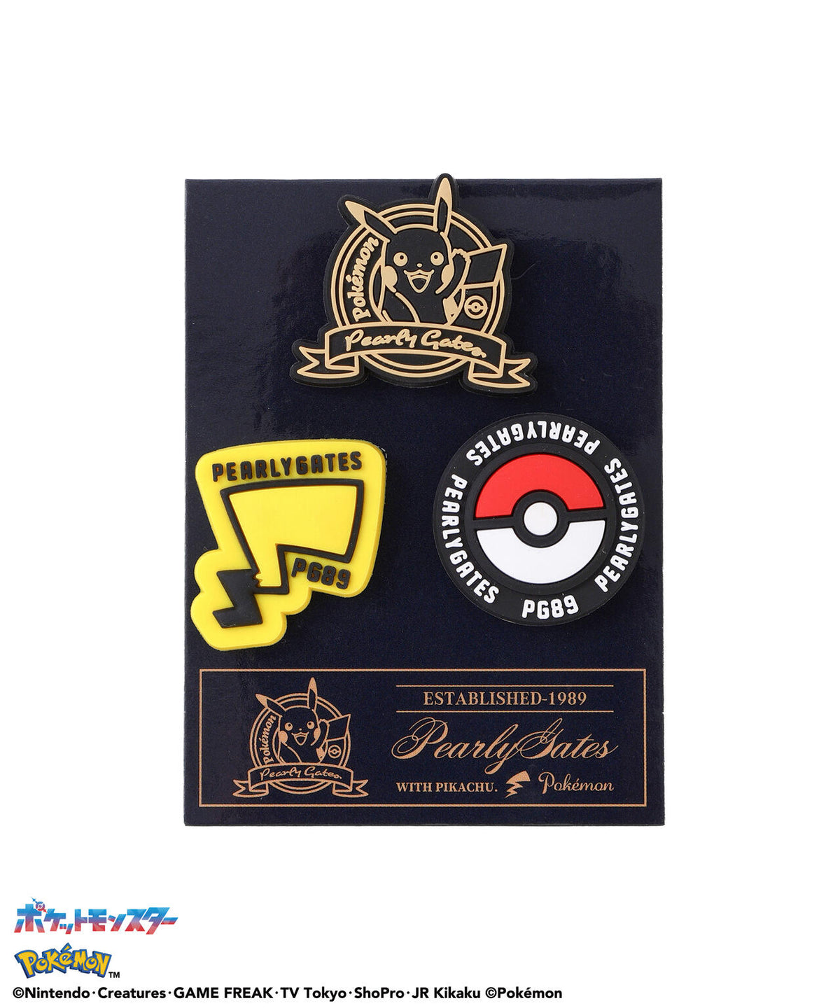 [PEARLYGATES×Pokémon] ポケモン PVCマーカーセット (UNISEX)