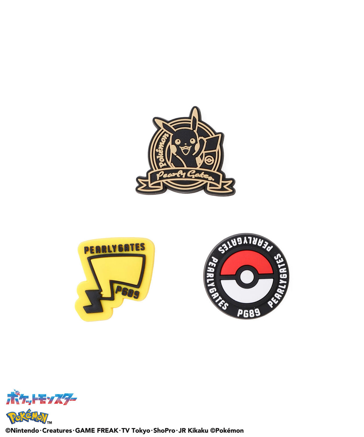 [PEARLYGATES×Pokémon] ポケモン PVCマーカーセット (UNISEX)