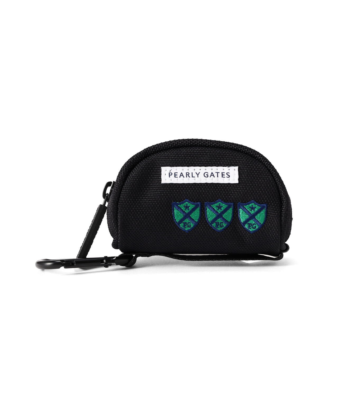 リサイクルツイルワッペンボールポーチ (UNISEX)