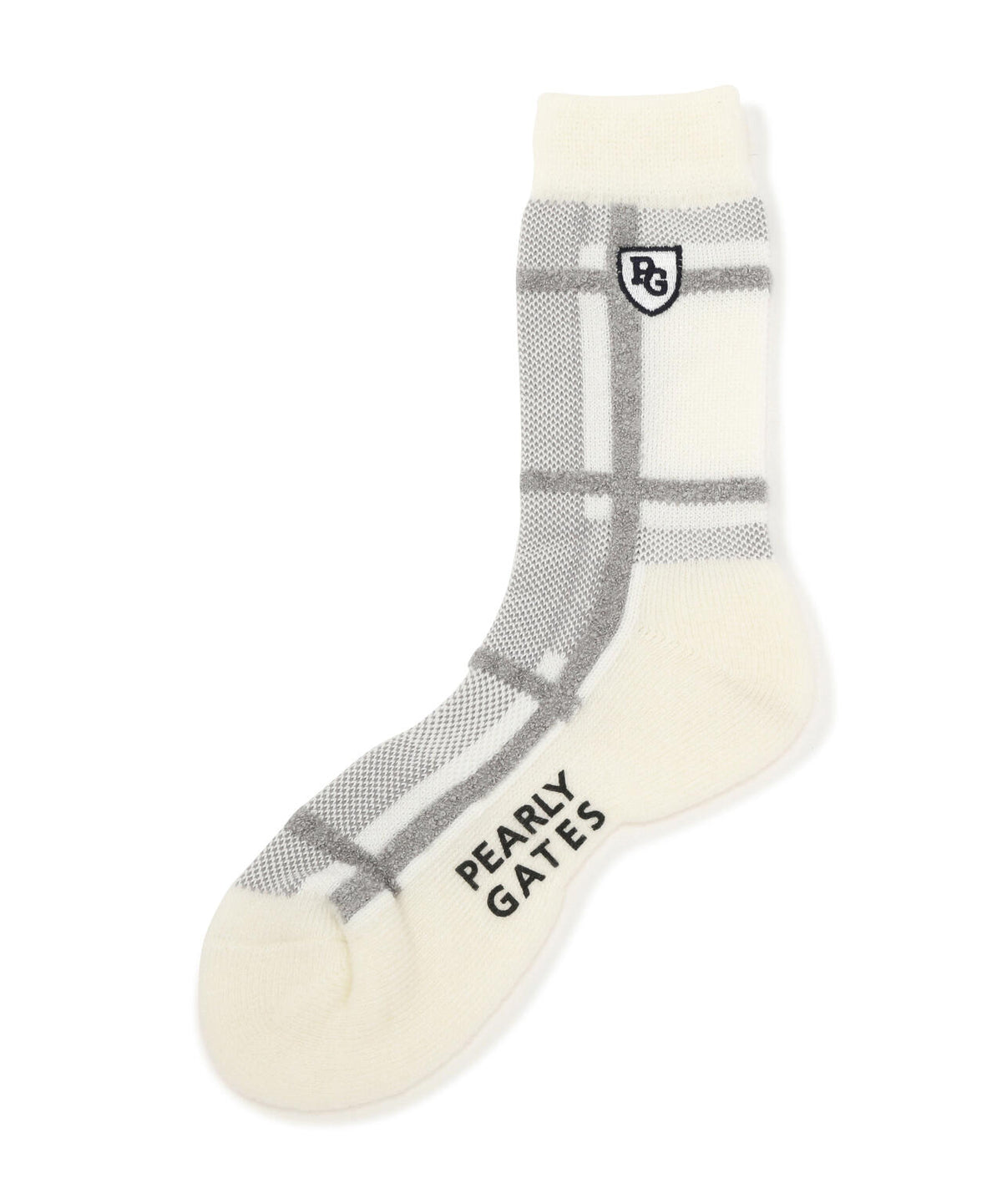 タータンチェック柄ミドルソックス (WOMENS)