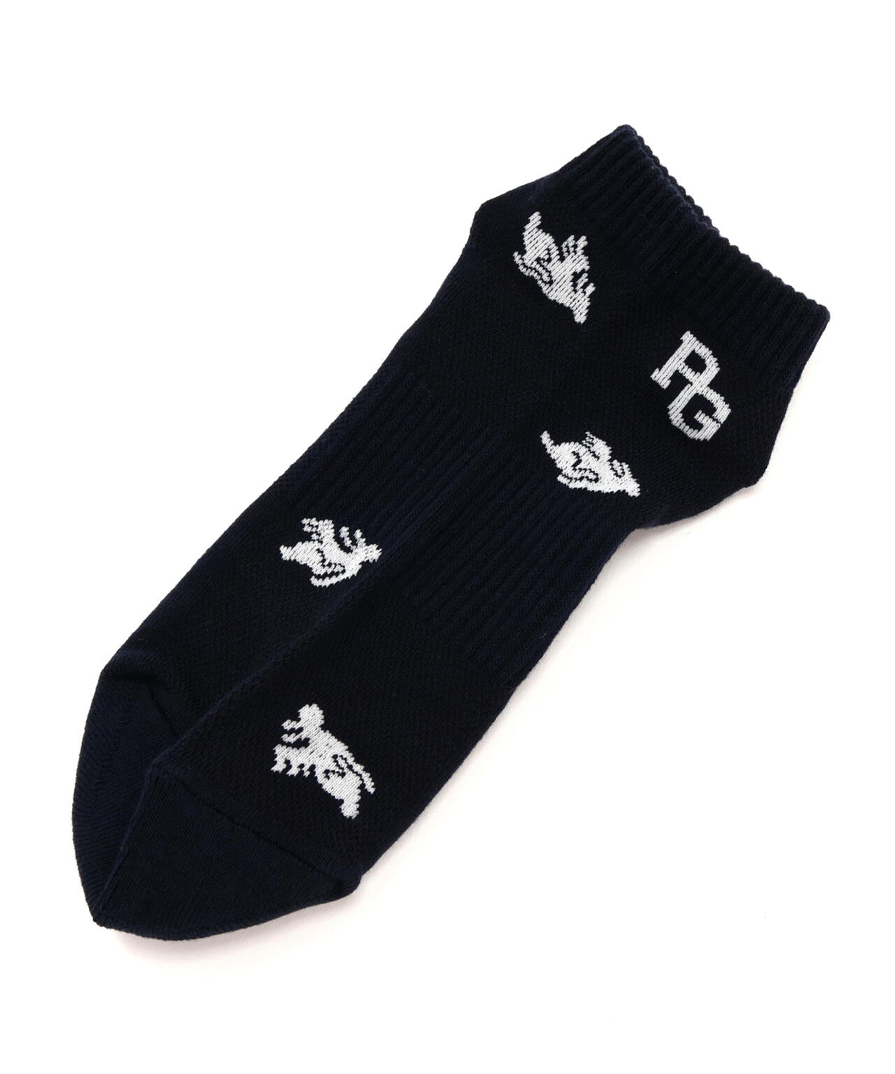 うさぎ総柄アンクルソックス (MENS)