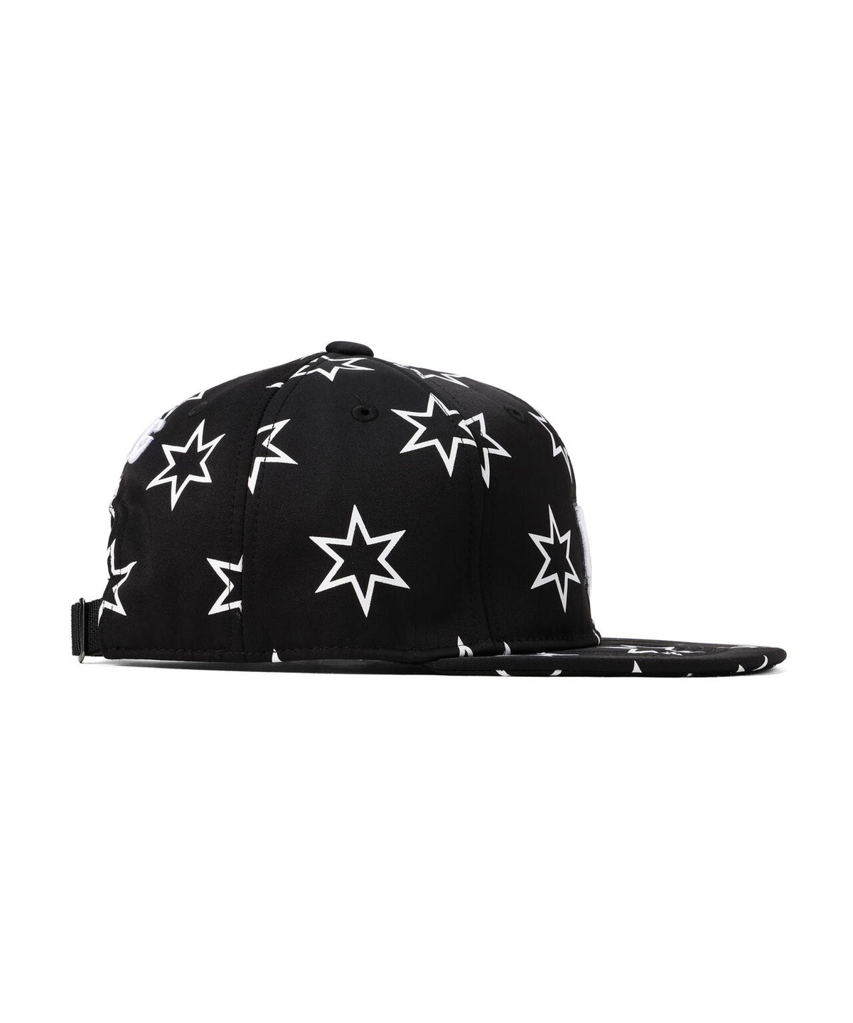 キラ星柄フラットブリムキャップ (UNISEX)