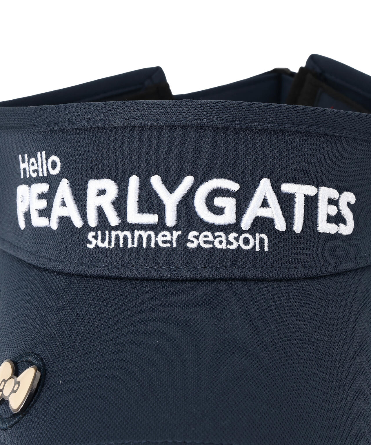 【HELLO KITTY × PEARLY GATES　summer season】バイザー (UNISEX)