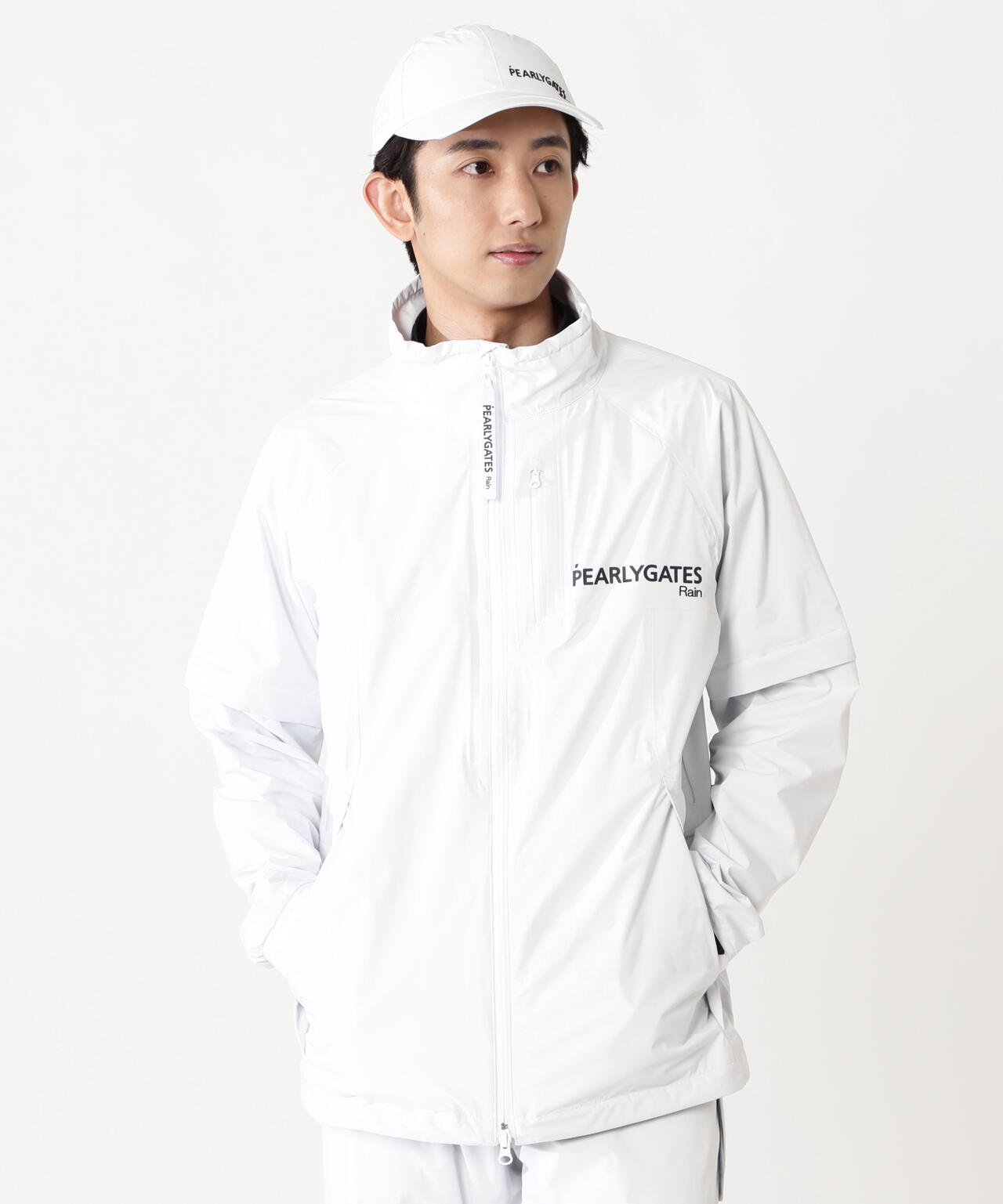 NYストレッチタフタ3L レインジャケット (MENS)