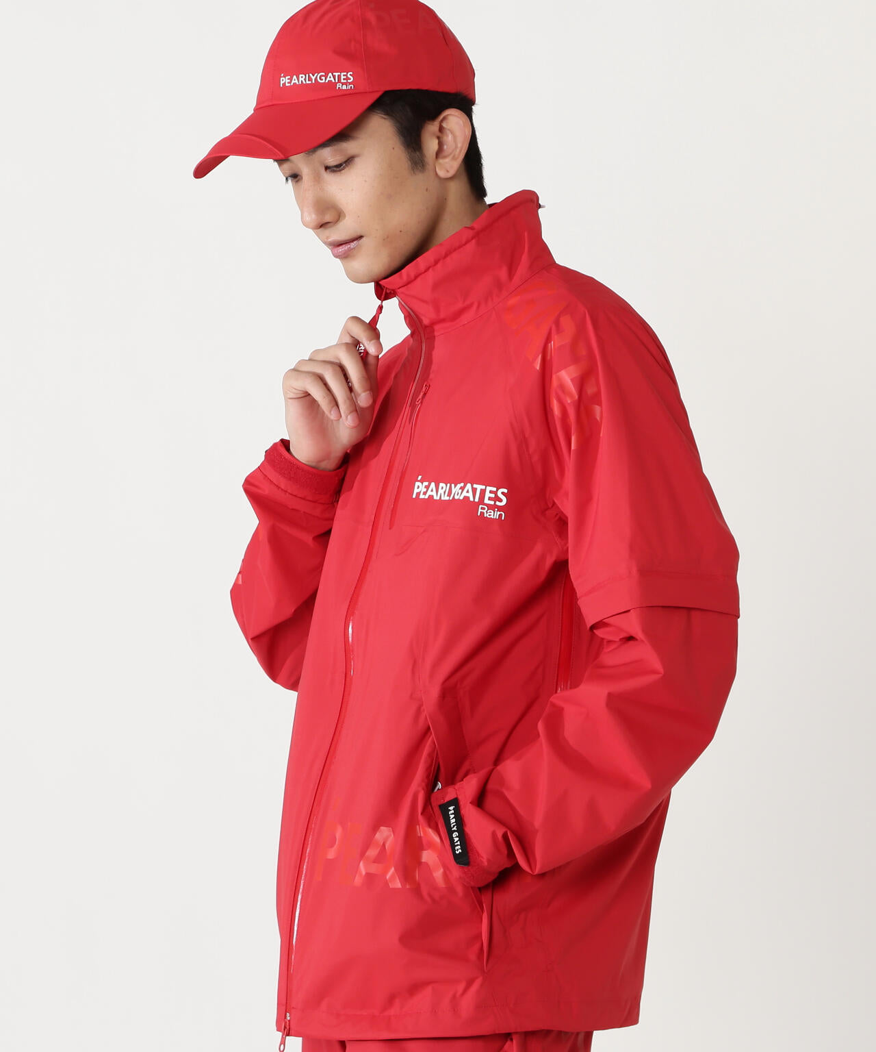 NYストレッチタフタ3L レインジャケット (MENS)