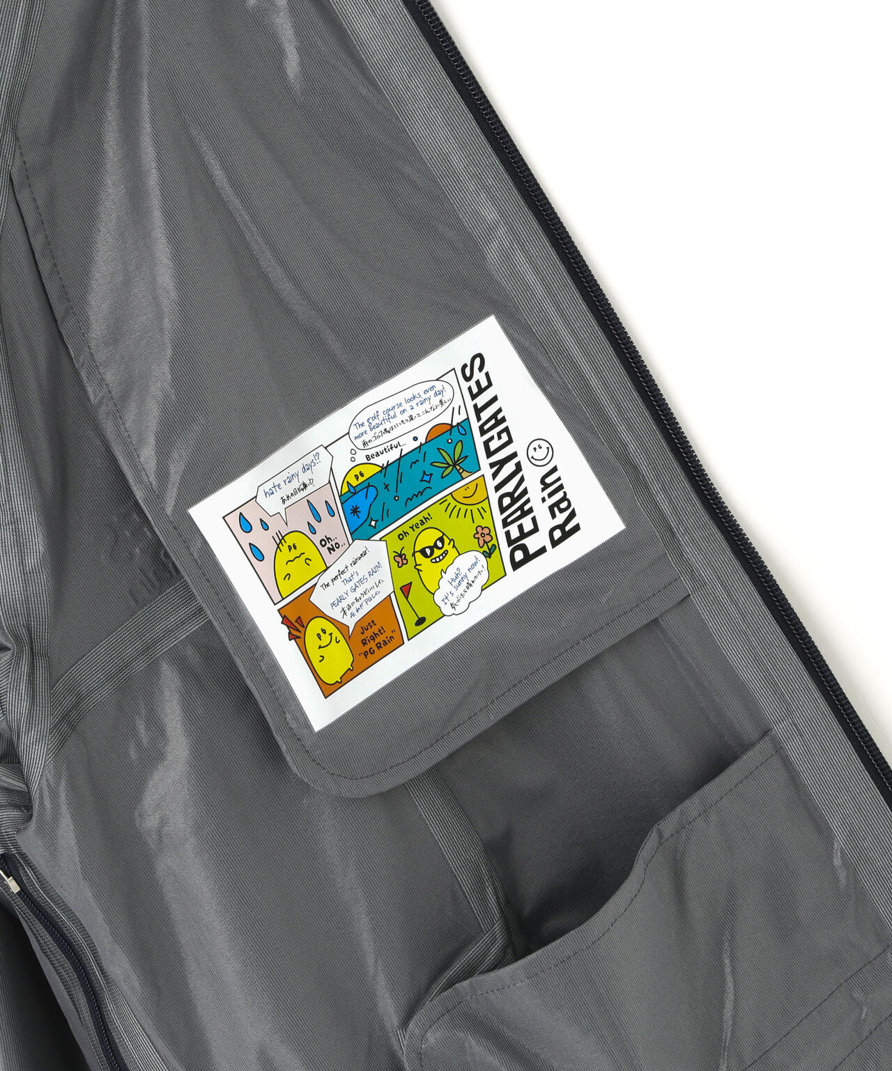 NYストレッチタフタ3L レインジャケット (MENS)