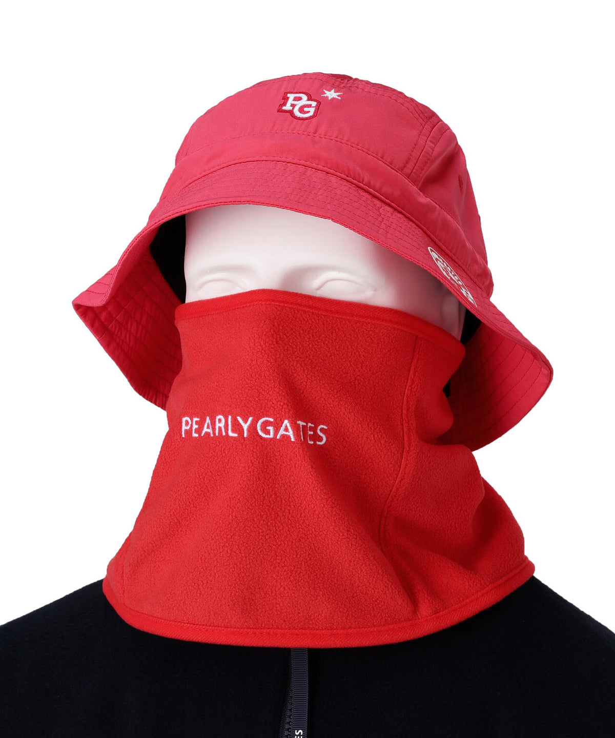 フェイスガード付き2WAYハット (UNISEX)