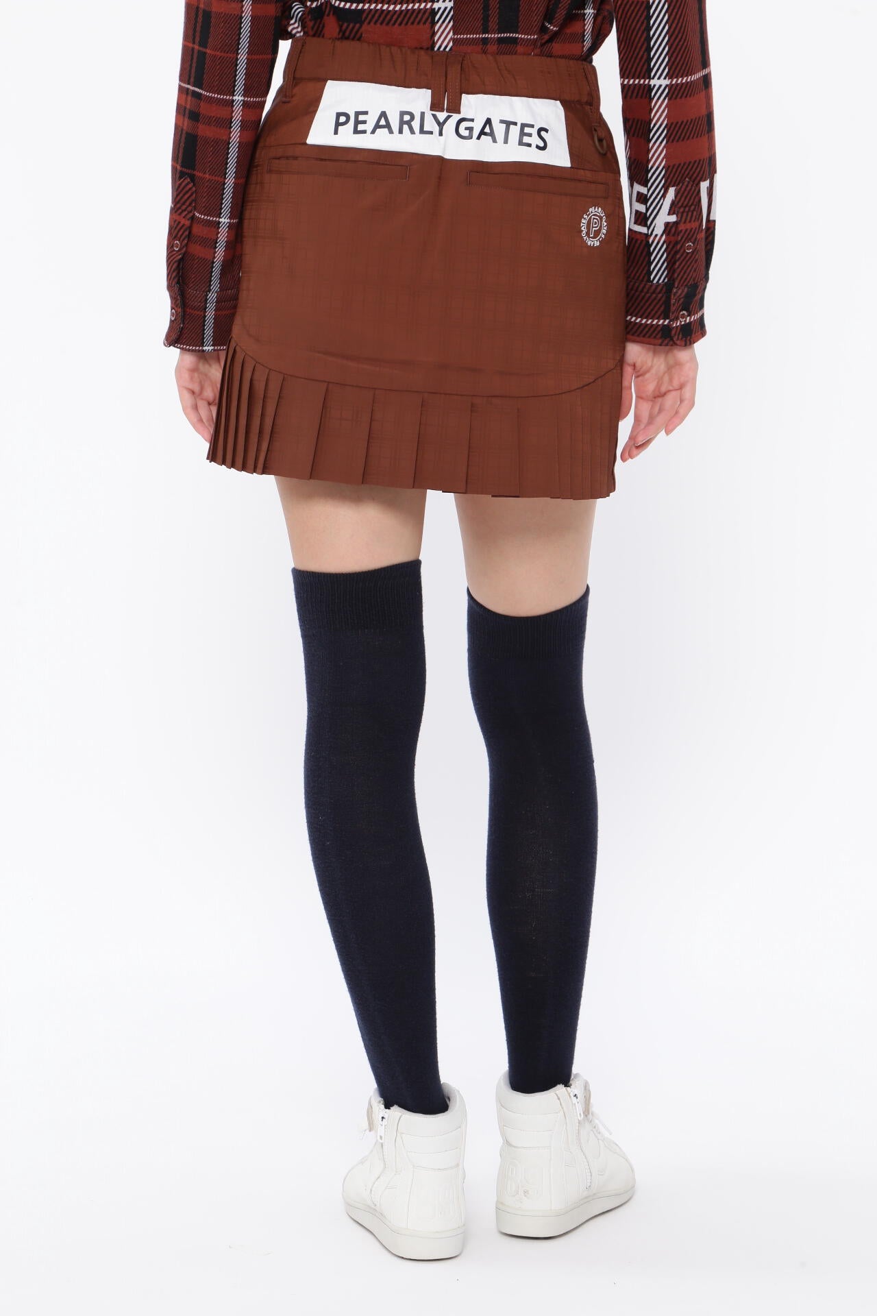 タフレックスサーモトロンラジポカ スカート ＜小チェック×エアシャット＞