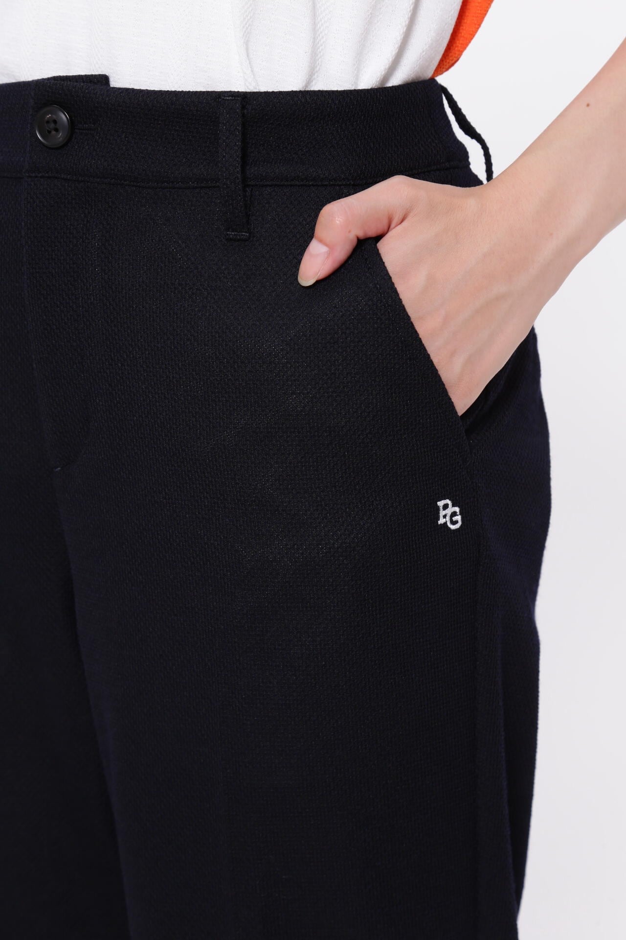 Pe/W メランジジャージ パンツ＜ESSENTIAL SERIES＞