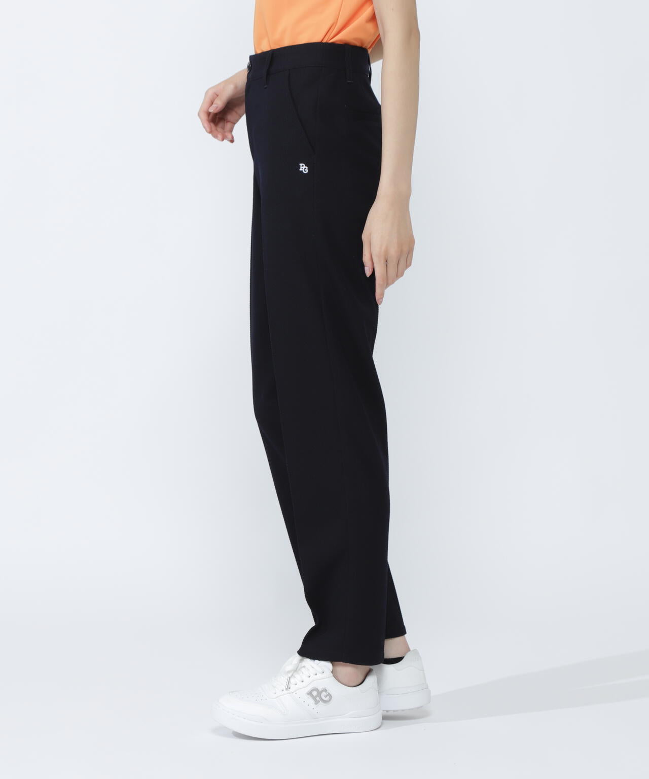 Pe/W メランジジャージ テーパードパンツ ＜ESSENTIAL SERIES＞
