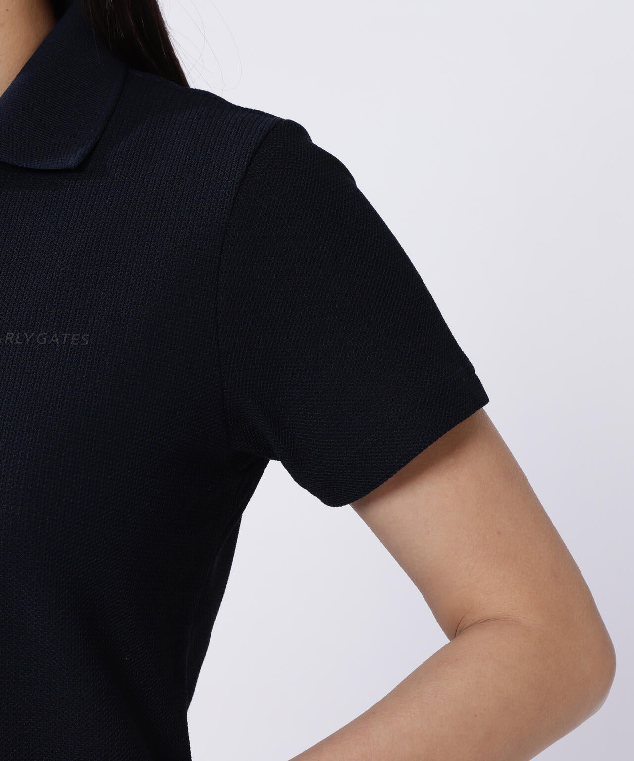 【PG ESSENTIAL】【直営店舗&公式オンライン限定】エステルピケ半袖ポロシャツ