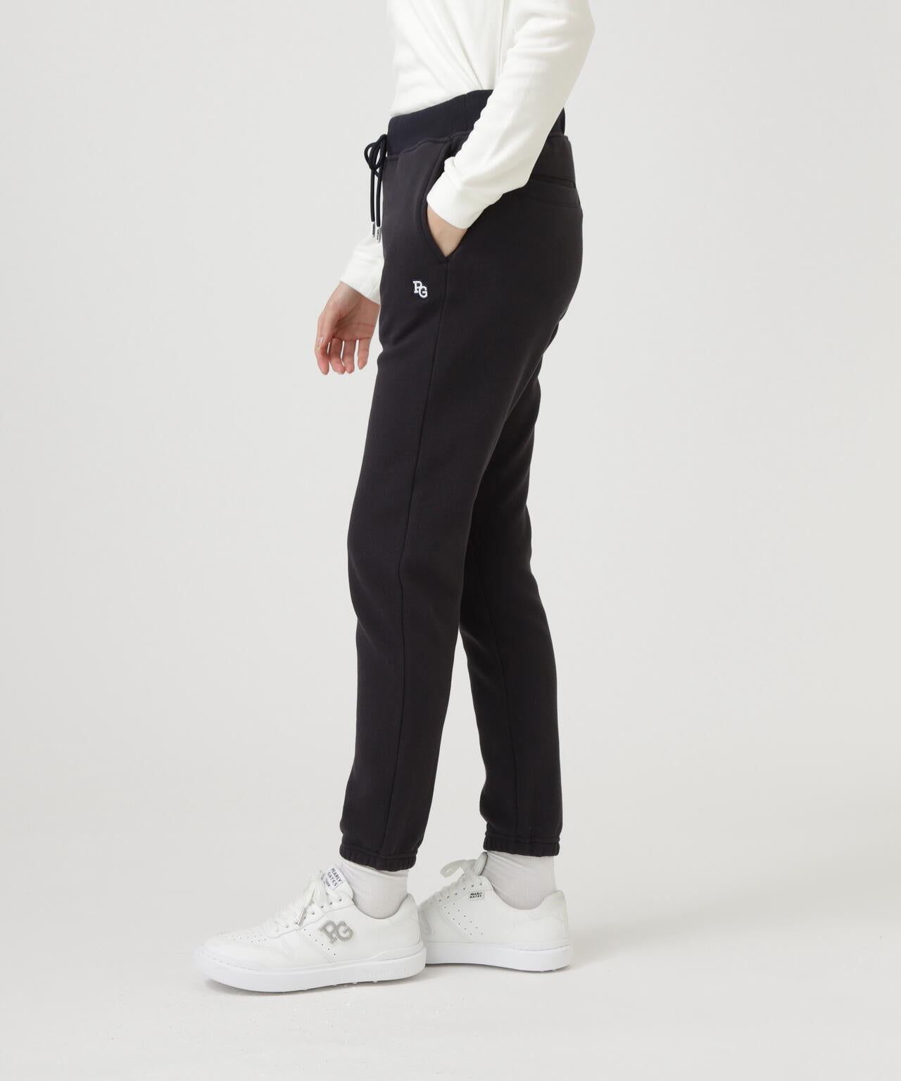 ツイル裏毛スウェットパンツ