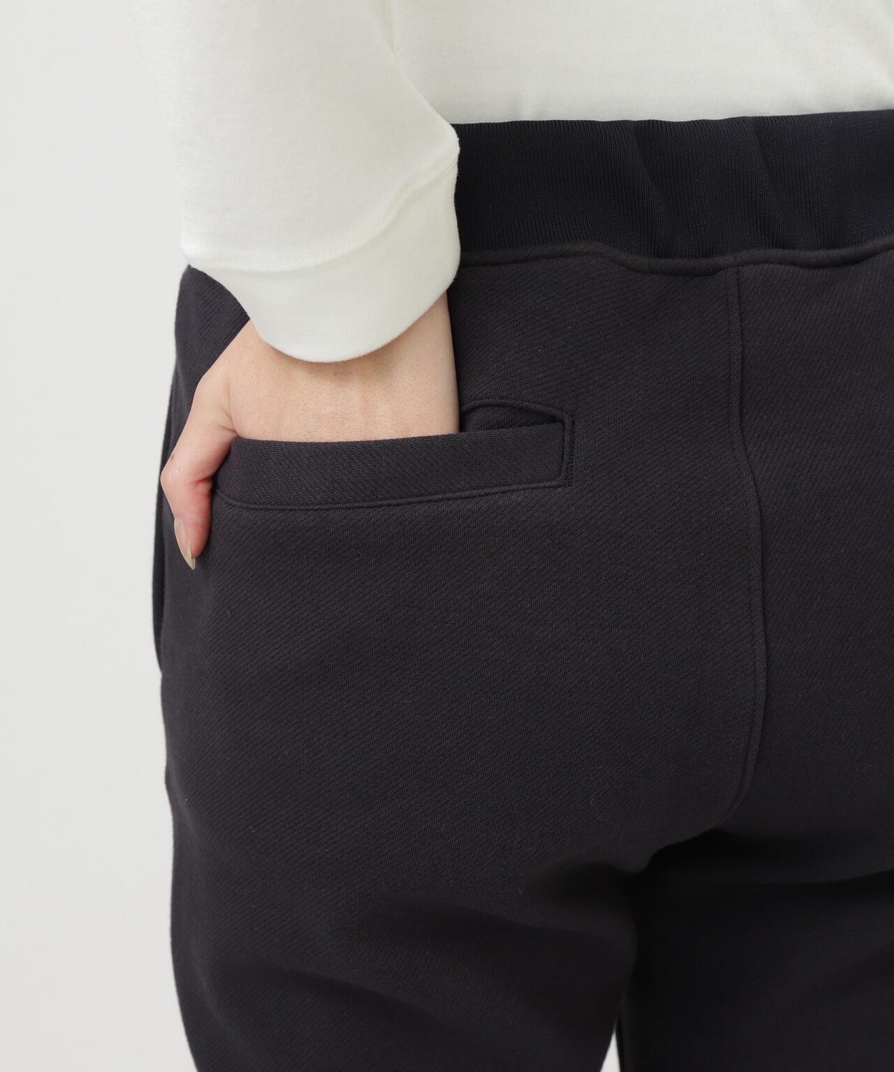 ツイル裏毛スウェットパンツ
