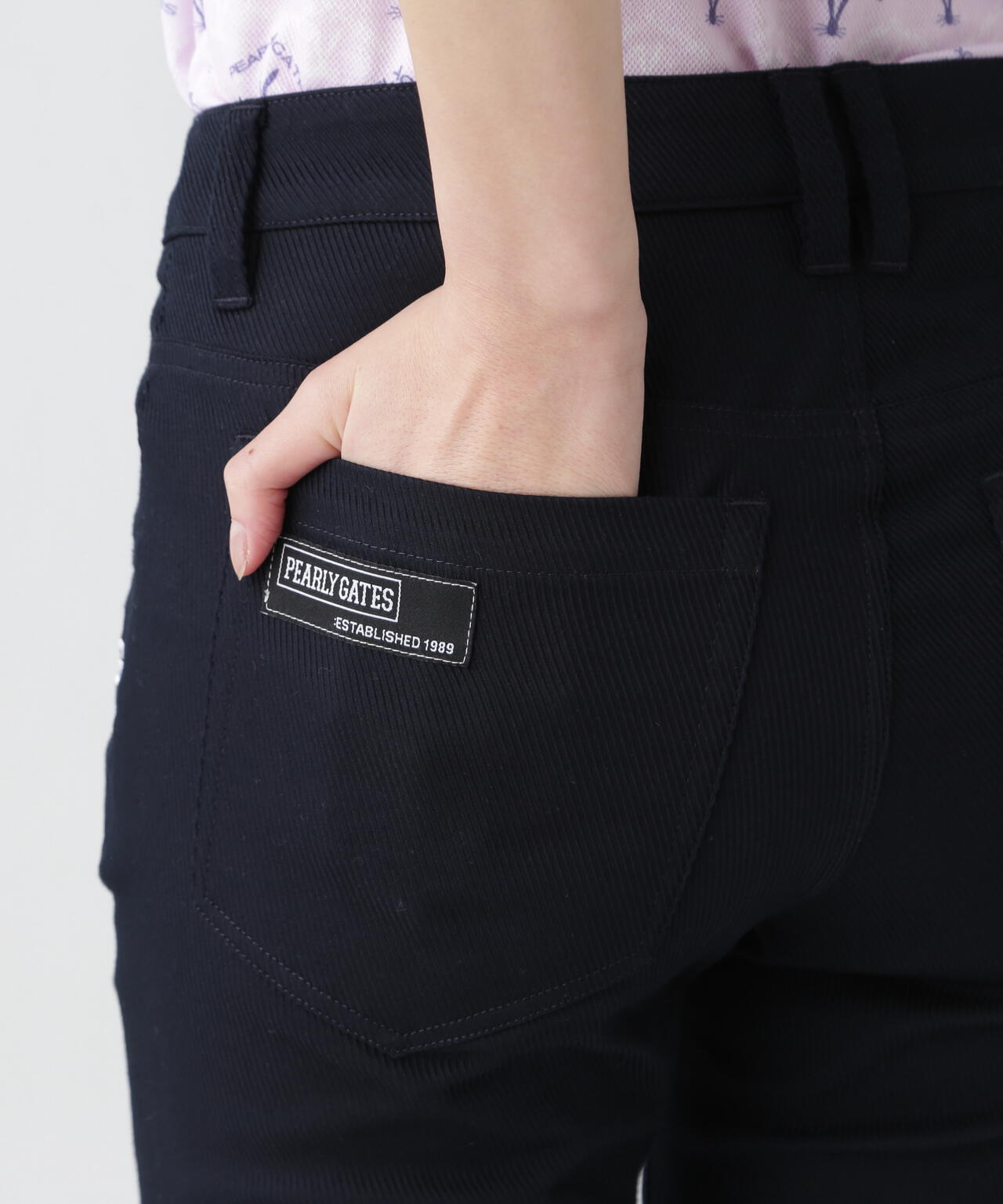 C/Peストレッチカルゼパンツ
