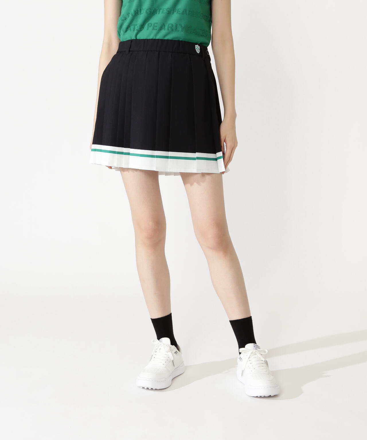 穴開きPeブロードスカート