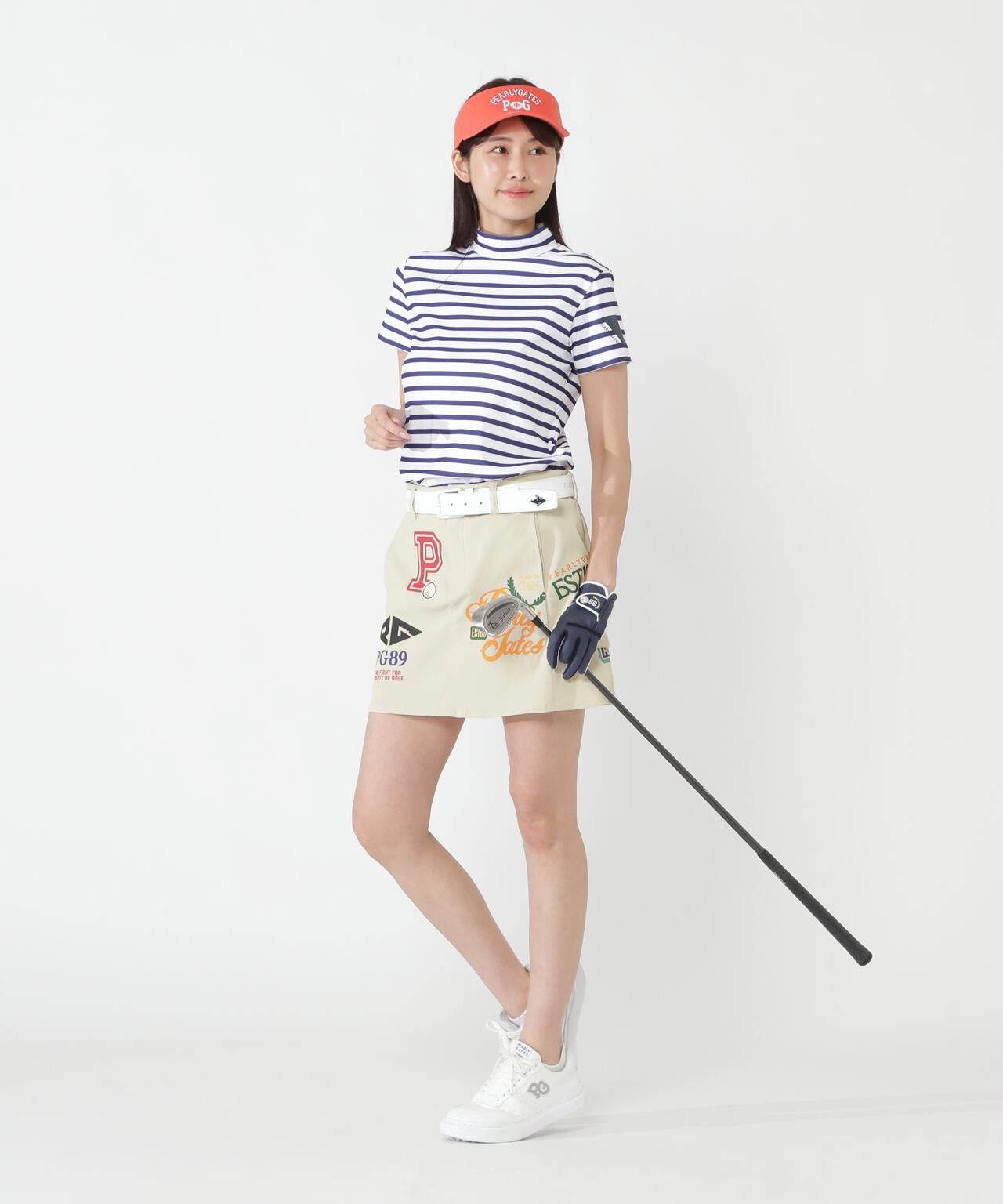 【一部店舗&公式オンライン限定カラー有り】カレッジロゴPeストレッチドビースカート