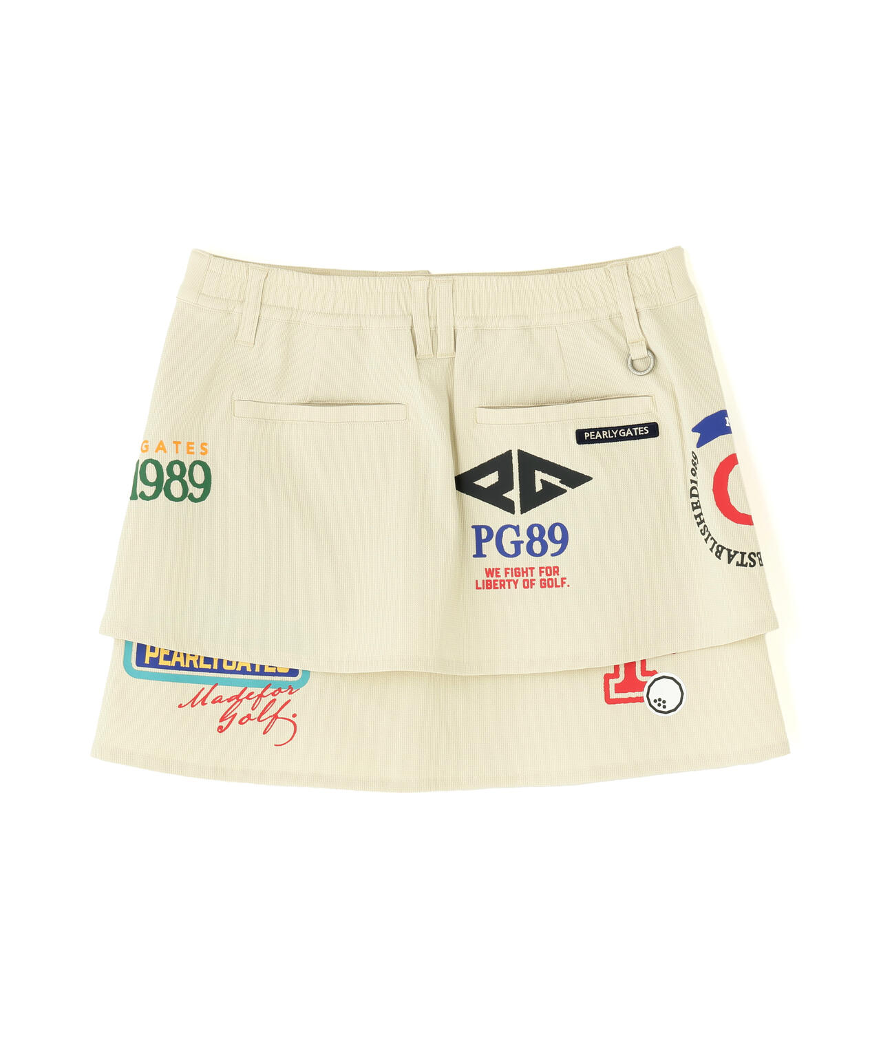 【一部店舗&公式オンライン限定カラー有り】カレッジロゴPeストレッチドビースカート