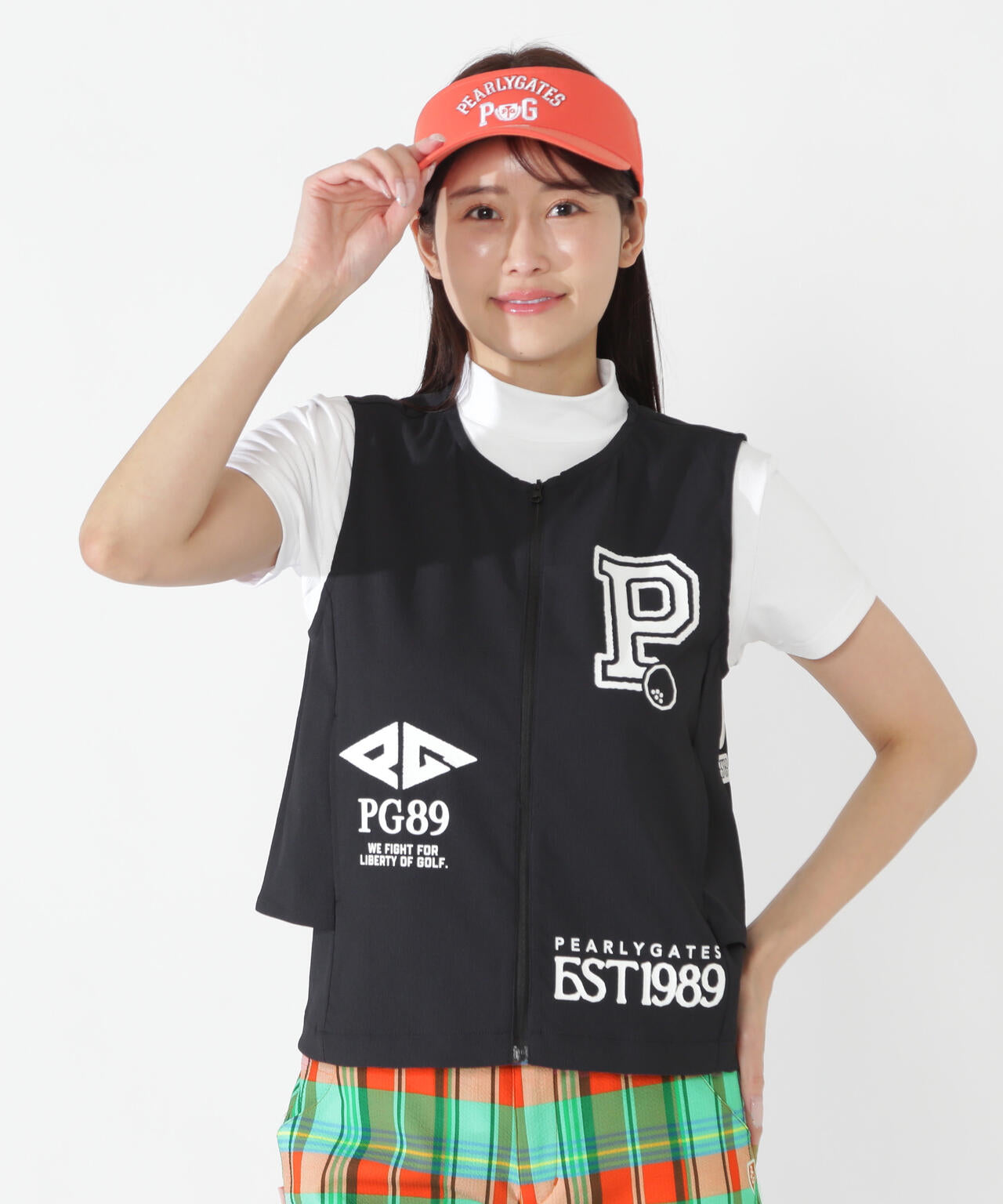 【一部店舗&公式オンライン限定】カレッジロゴPeストレッチドビーフルジップベスト