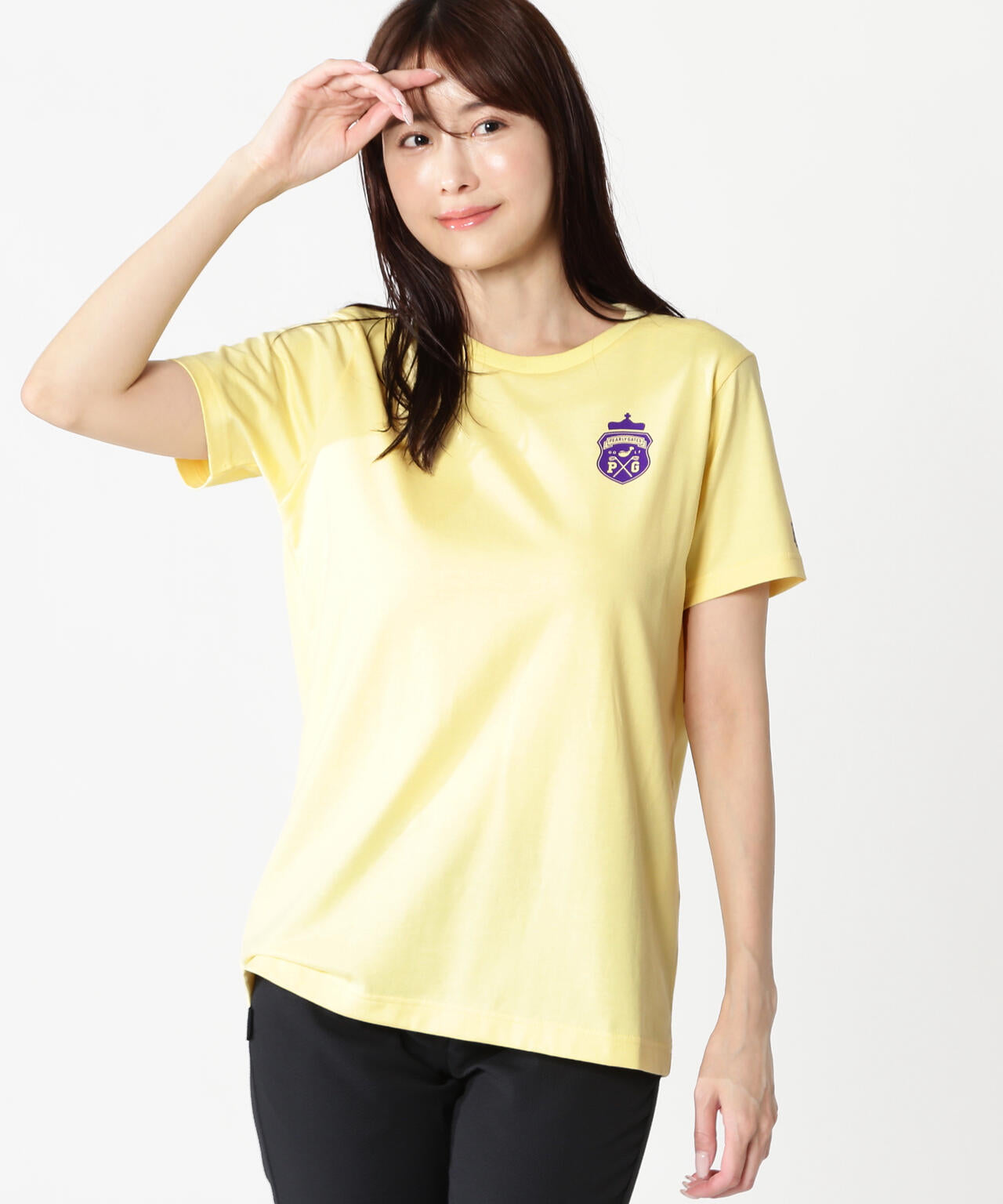 40/2天竺グレース加工半袖Tシャツ
