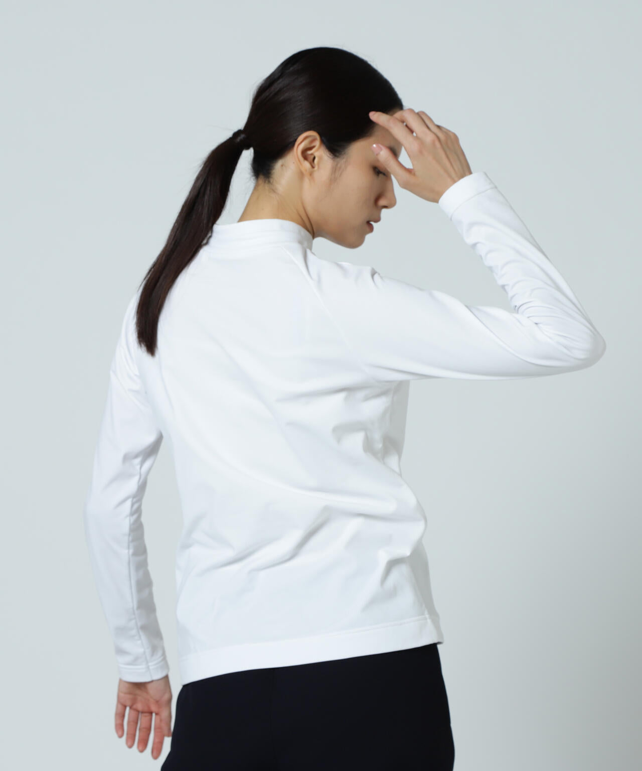 【PGG】【直営店舗&公式オンライン限定】超KARUISHI長袖ハイネックカットソー (LADIES)