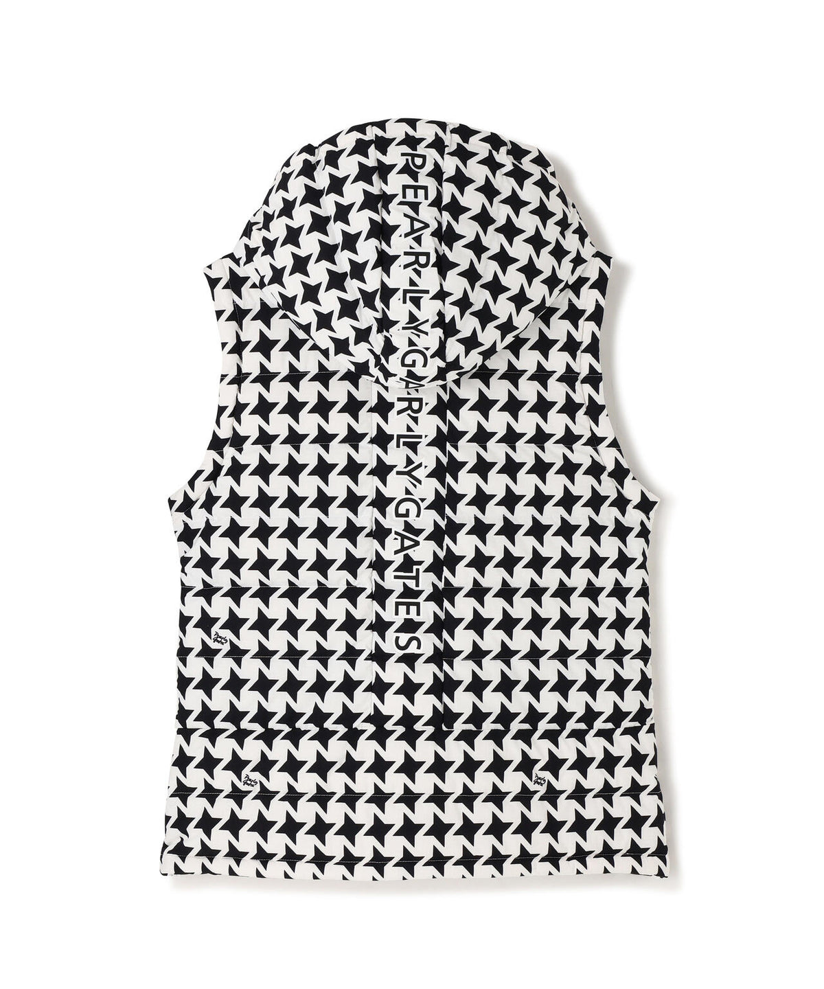 Nyメカニカルストレッチダウンフーディブルゾン ＜手裏剣千鳥柄＞ (WOMENS)