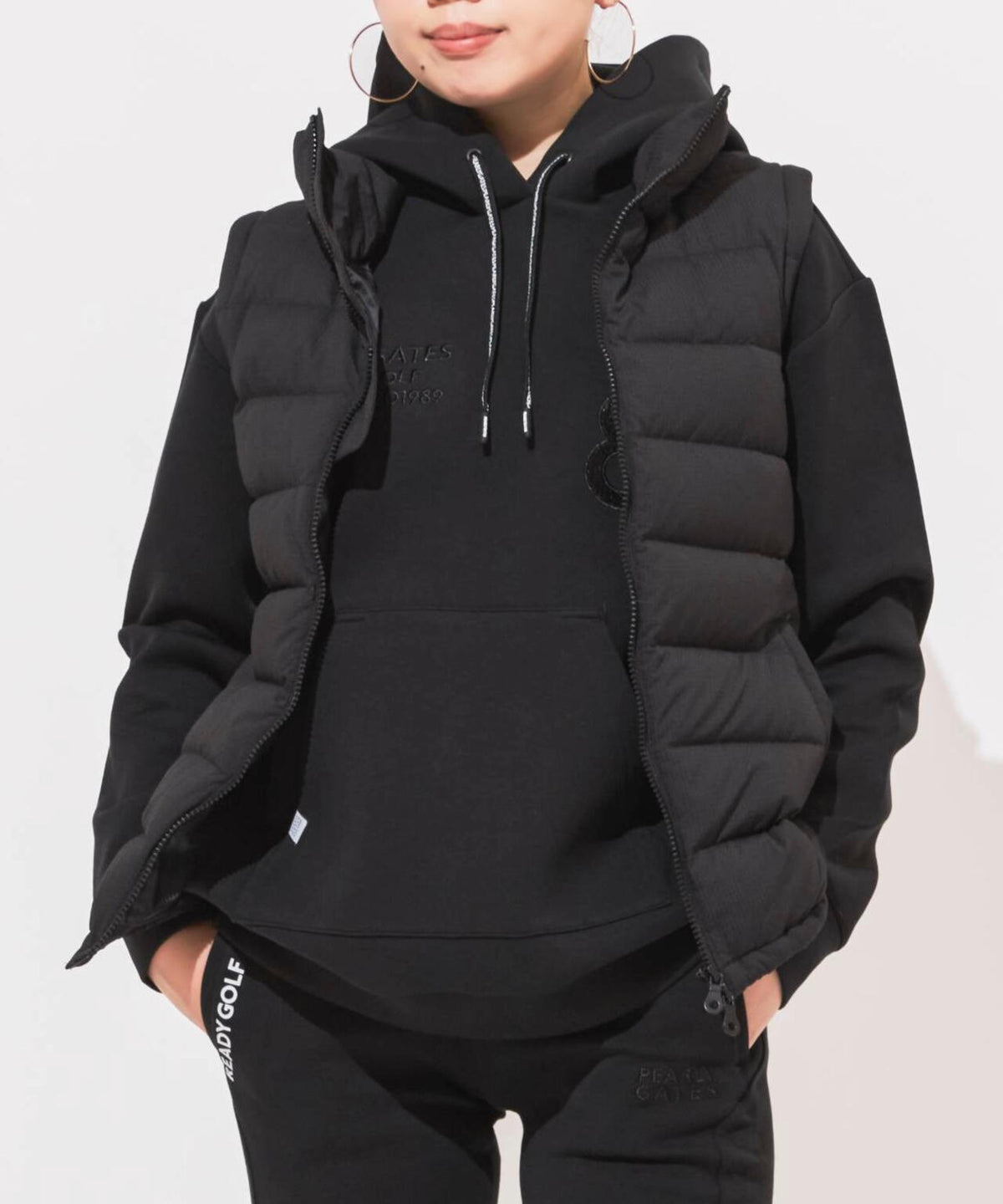 [BLACK EDITION]Nyメカニカルストレッチダウンブルゾン (WOMENS)