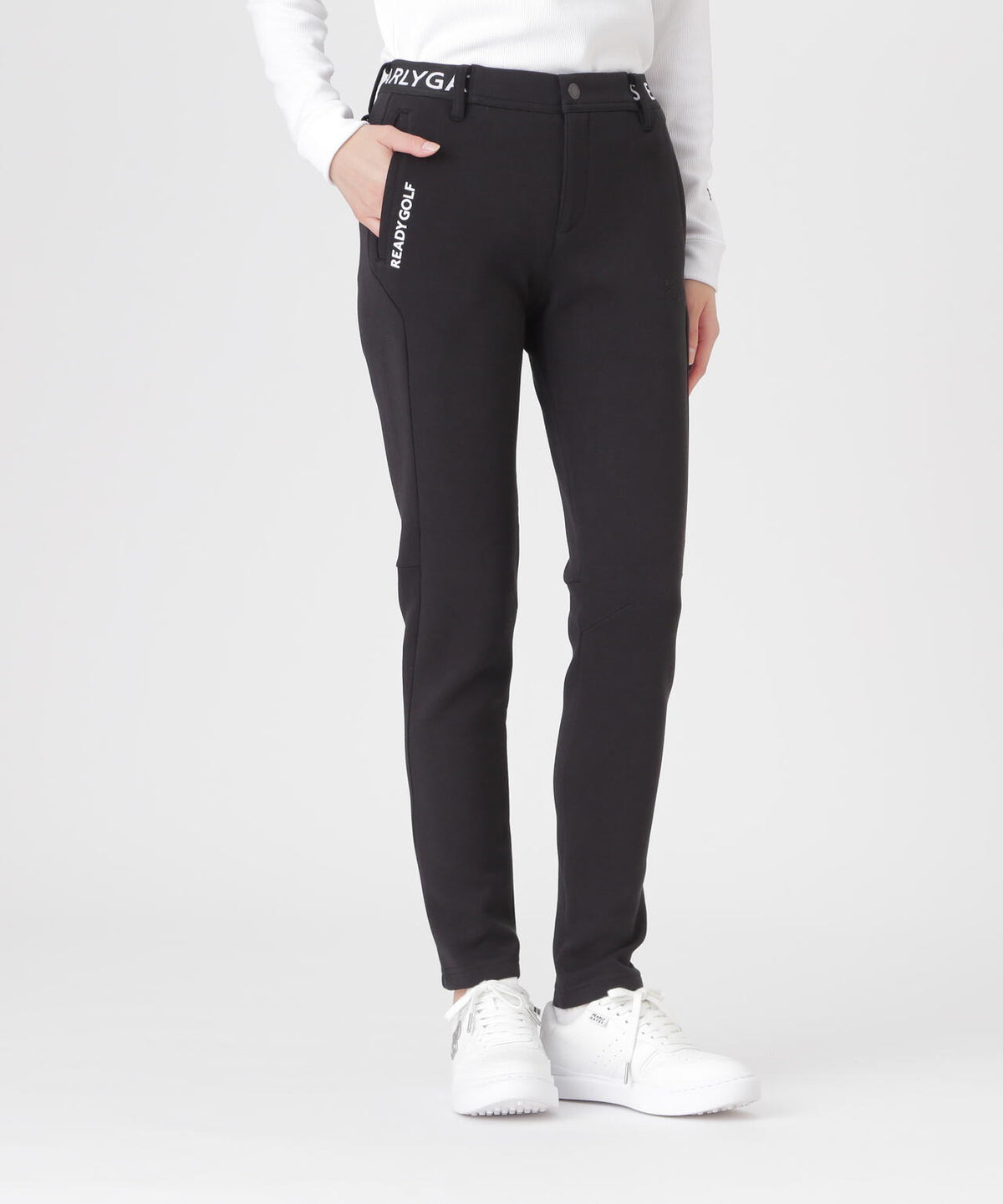 [BLACK EDITION]T/Cストレッチダンボールパンツ (WOMENS)