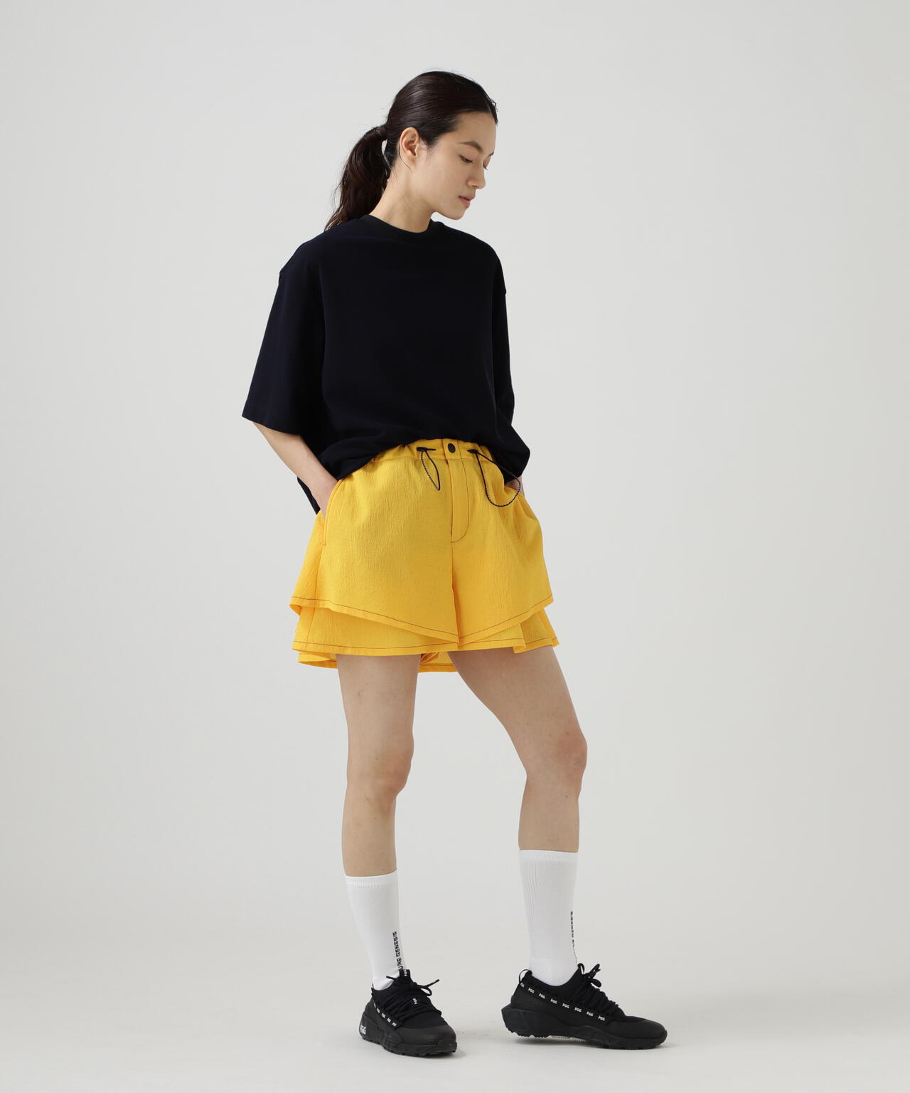 【PGG】【直営店舗&公式オンライン限定】シエスタタフタショートパンツ (LADIES)