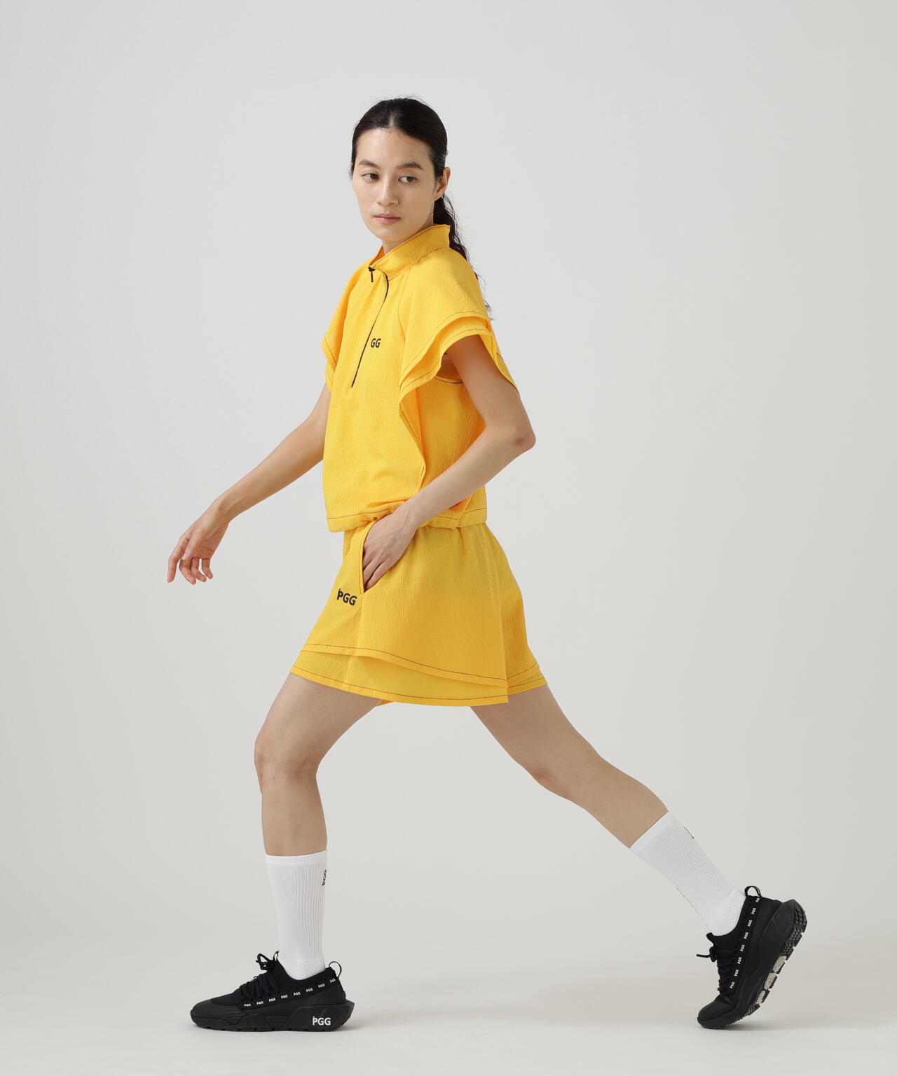【PGG】【直営店舗&公式オンライン限定】シエスタタフタショートパンツ (LADIES)