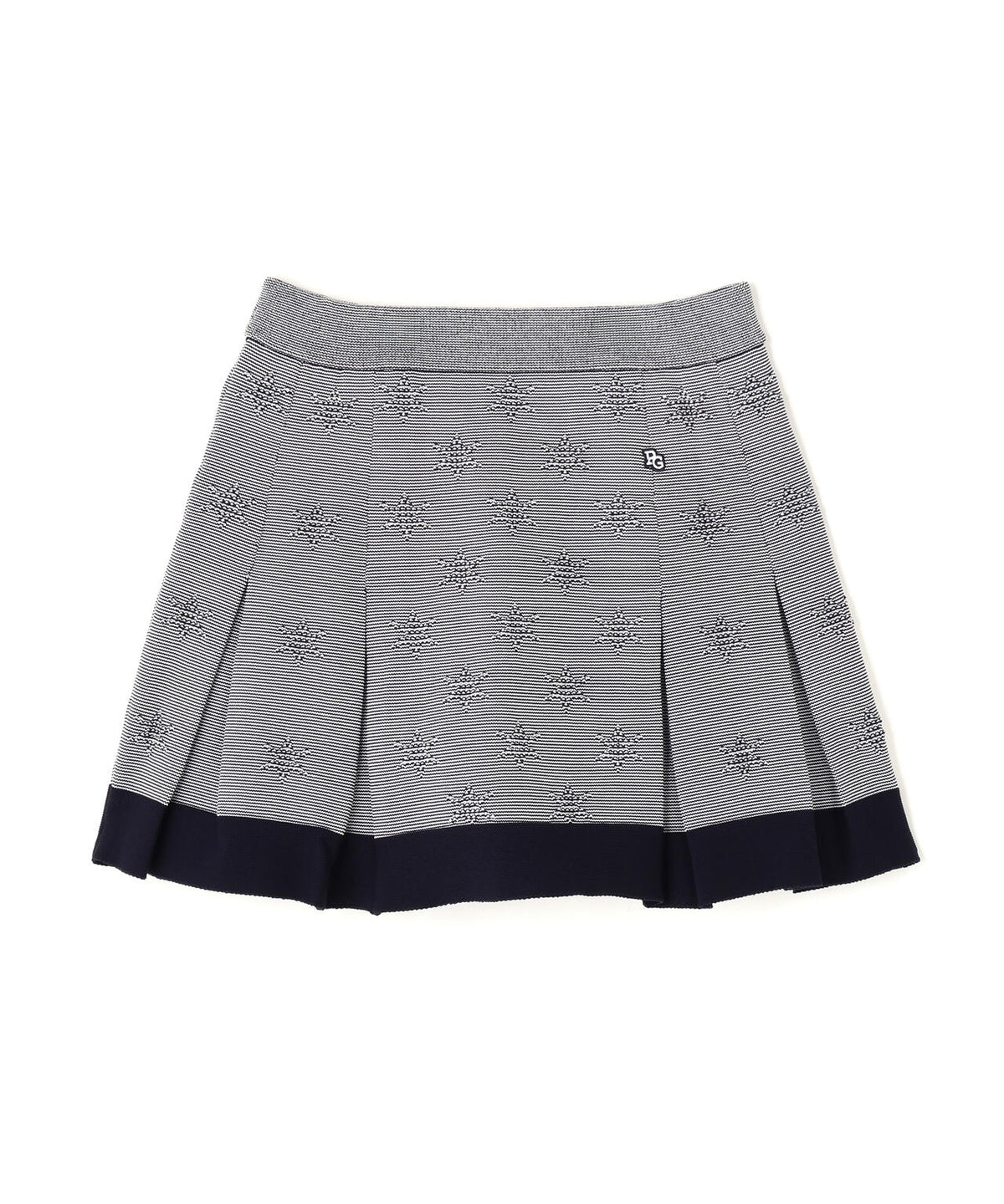 星柄部分ジャガードニットスカート (WOMENS)