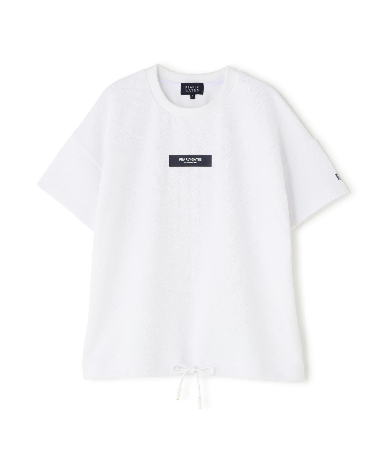 リサイクルモールカルゼクウォーター半袖クルーネックプルオーバー (WOMENS)