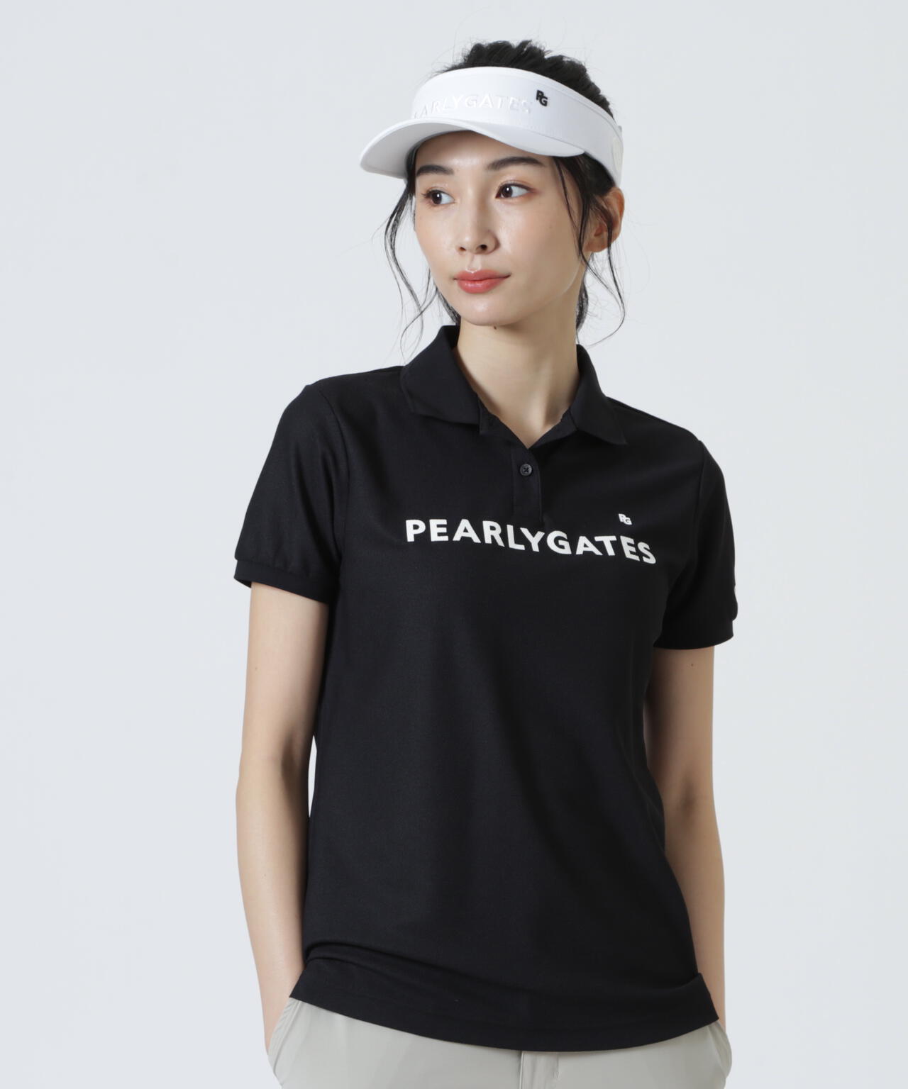 【一部店舗&公式オンライン限定】 PG is PG 冷感ポリエステルベアハニカム半袖ポロシャツ