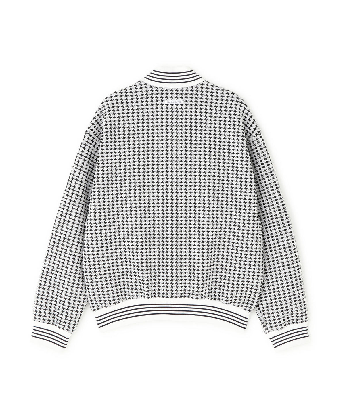 ステッチキルトジャガードカットブルゾン ＜手裏剣千鳥柄＞ (WOMENS)