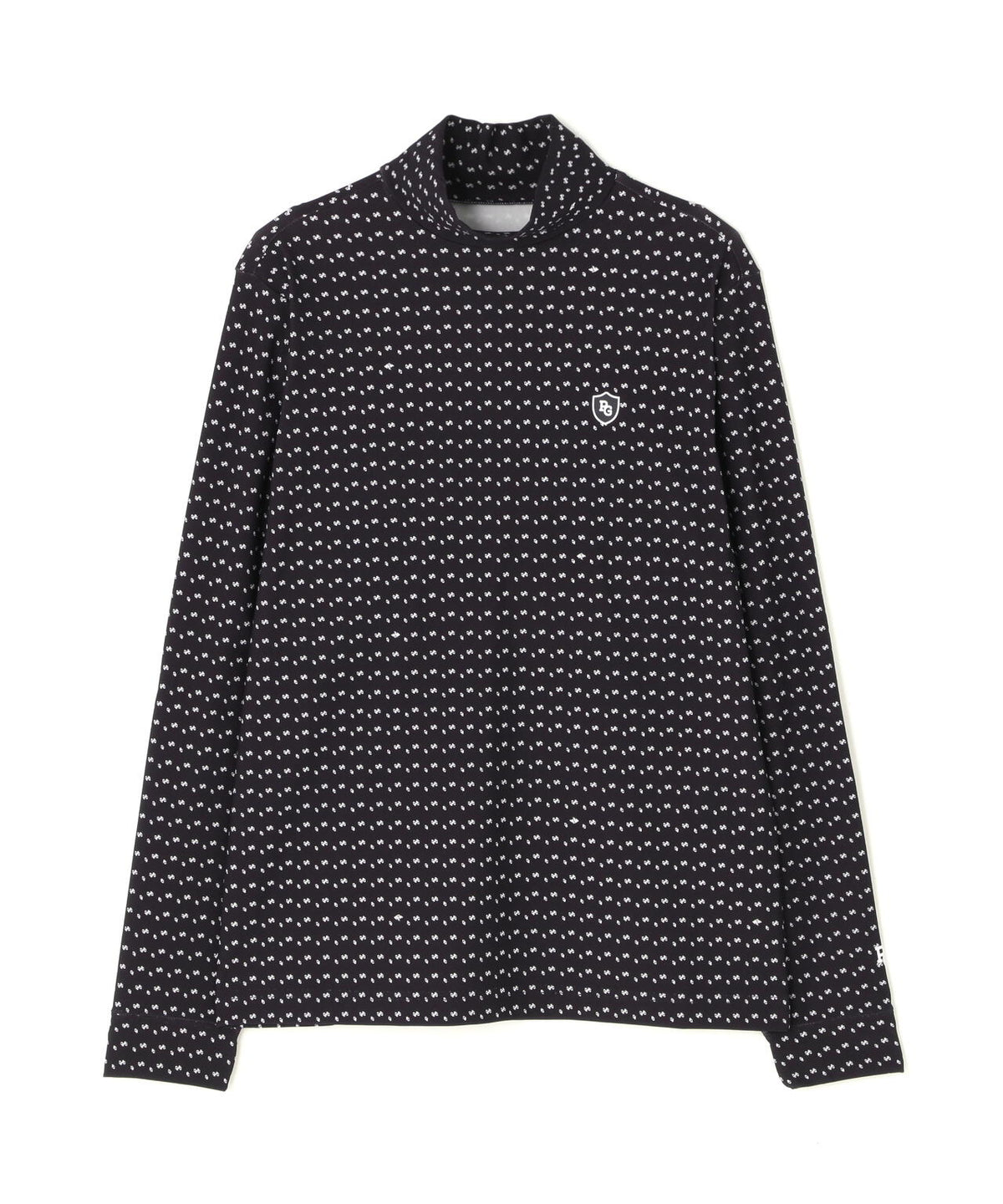 トゥルーボーテトリコットストレッチ長袖ハイネックカットソー ＜マイクロとびうさPG柄＞ (WOMENS)