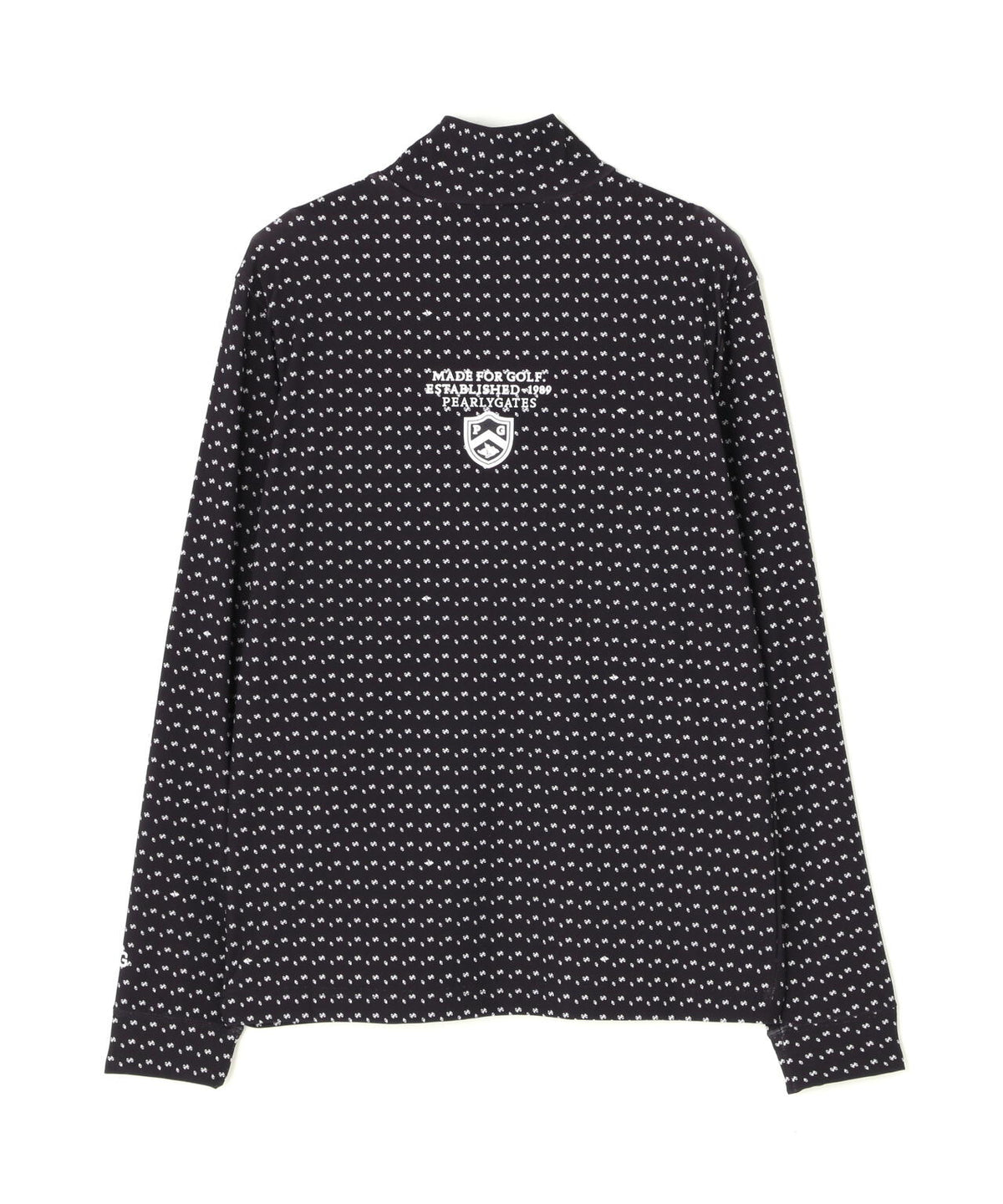 トゥルーボーテトリコットストレッチ長袖ハイネックカットソー ＜マイクロとびうさPG柄＞ (WOMENS)