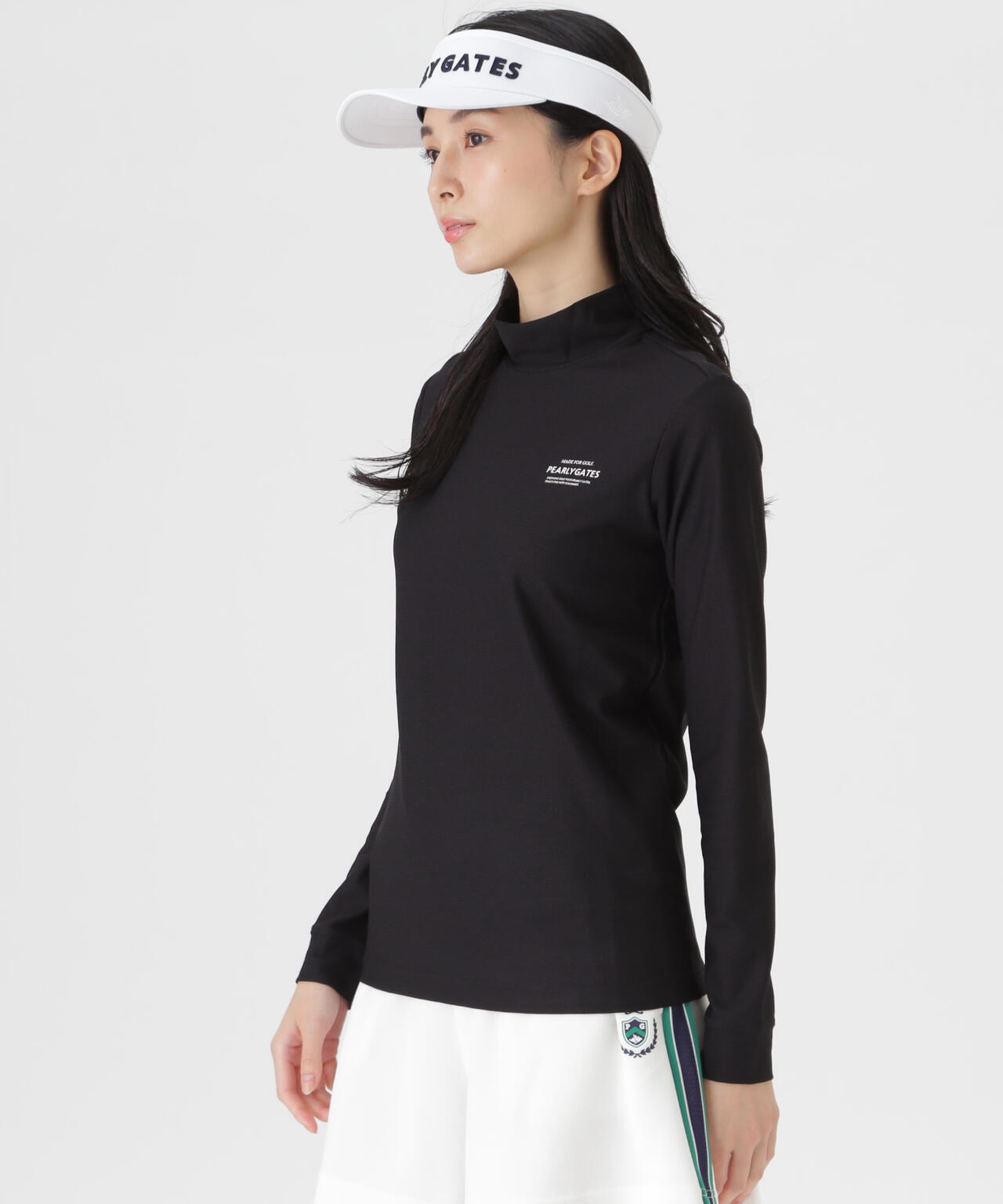 37.5×FTYメッシュ長袖ハイネックカットソー ＜PG BODY＞ (WOMENS)