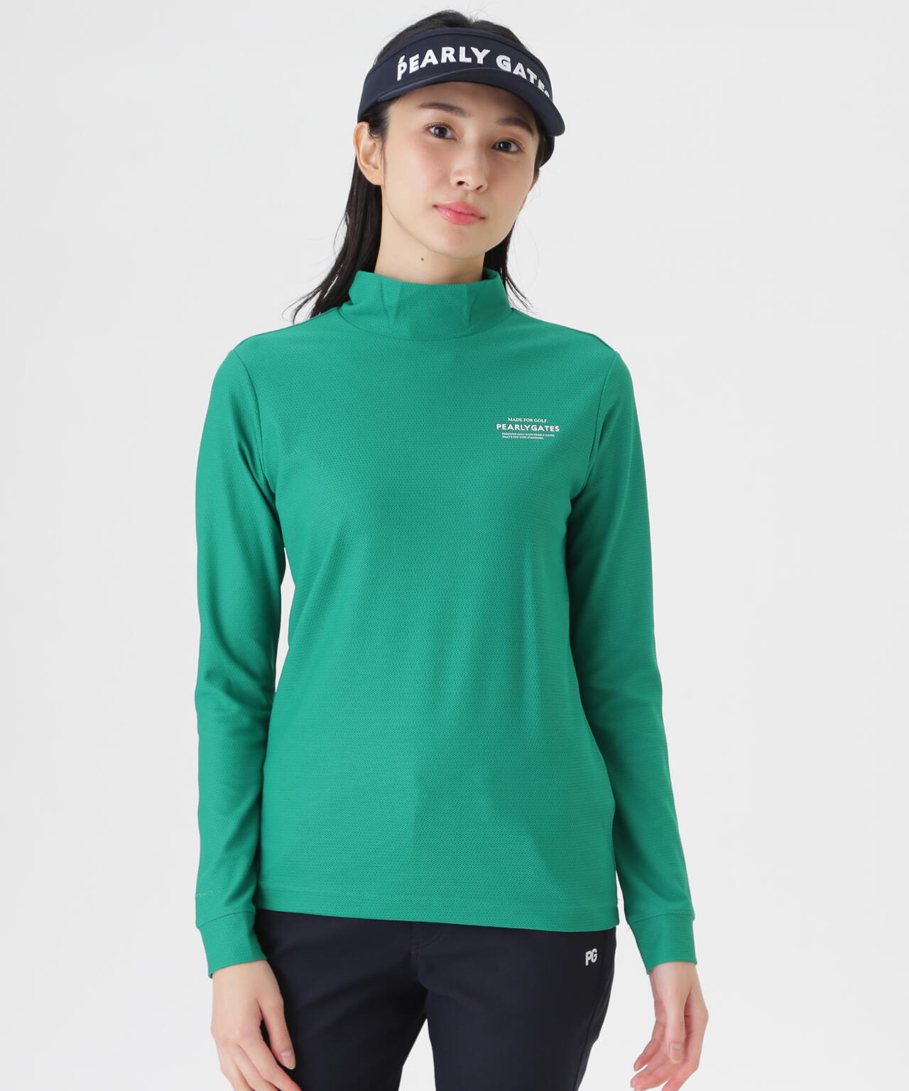 37.5×FTYメッシュ長袖ハイネックカットソー ＜PG BODY＞ (WOMENS)
