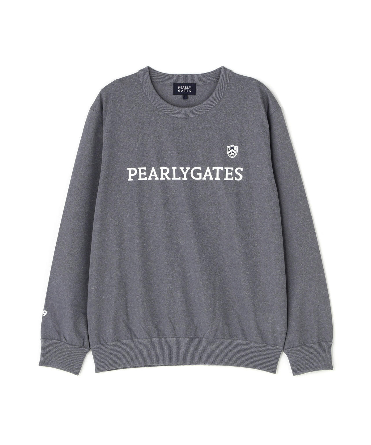 Pyヤーンベア天竺クルーネックニットプルオーバー (WOMENS)