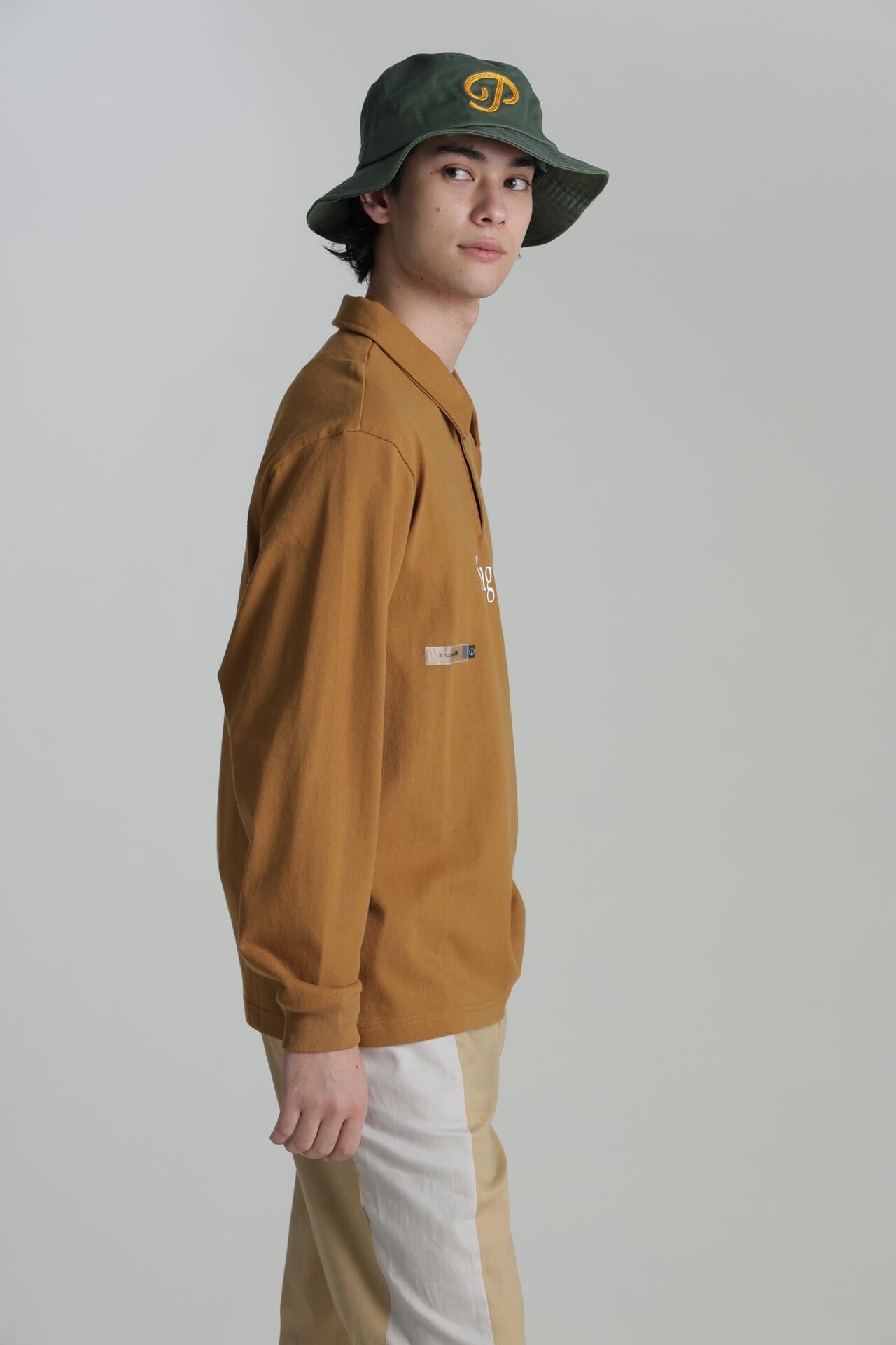 【Students Golf】コットンジャージ ロングシリーズポロシャツ