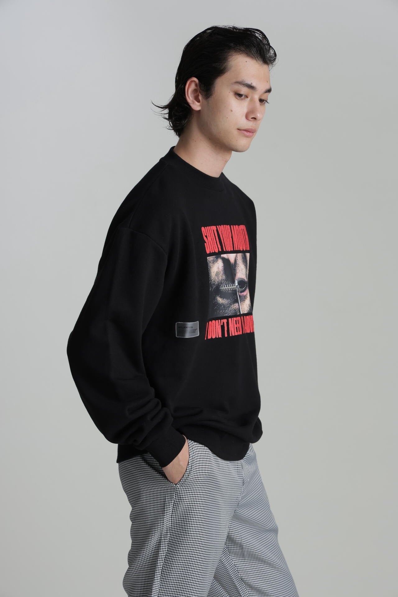 【Students Golf】DontNeedYourAdvice クルーネック プルオーバー