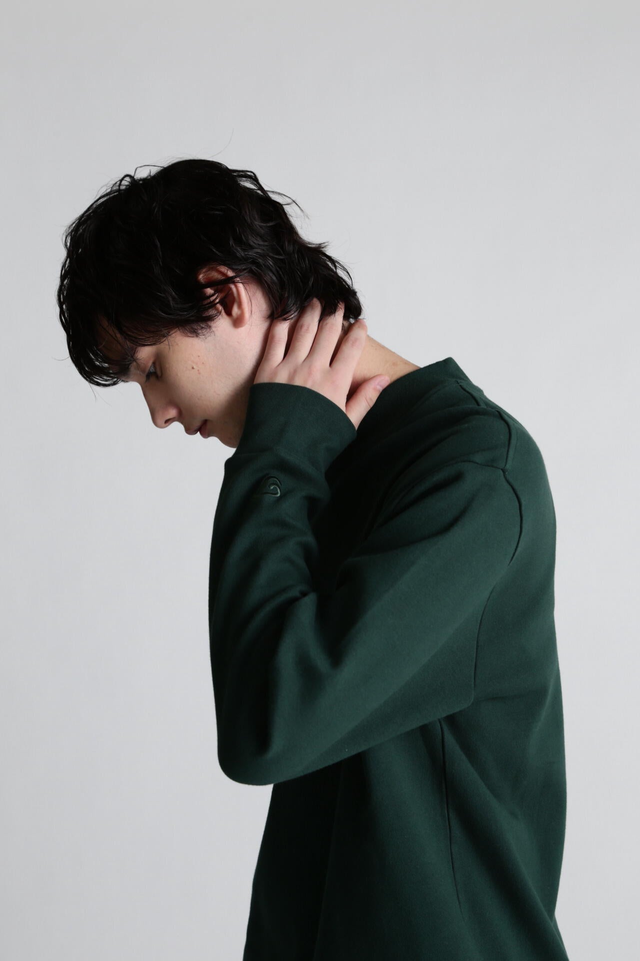 【Public Drip】長袖 モックネック プルオーバー