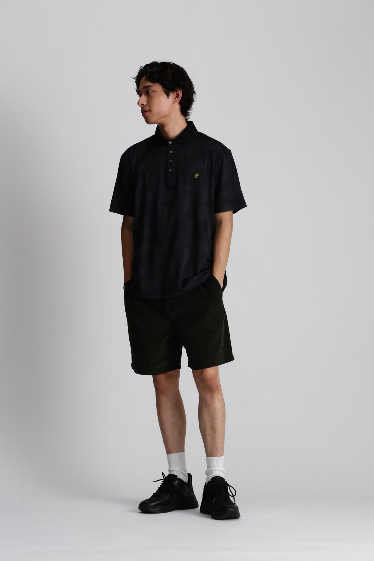 【Public Drip】アスリート ジャガード カモ ポロシャツ