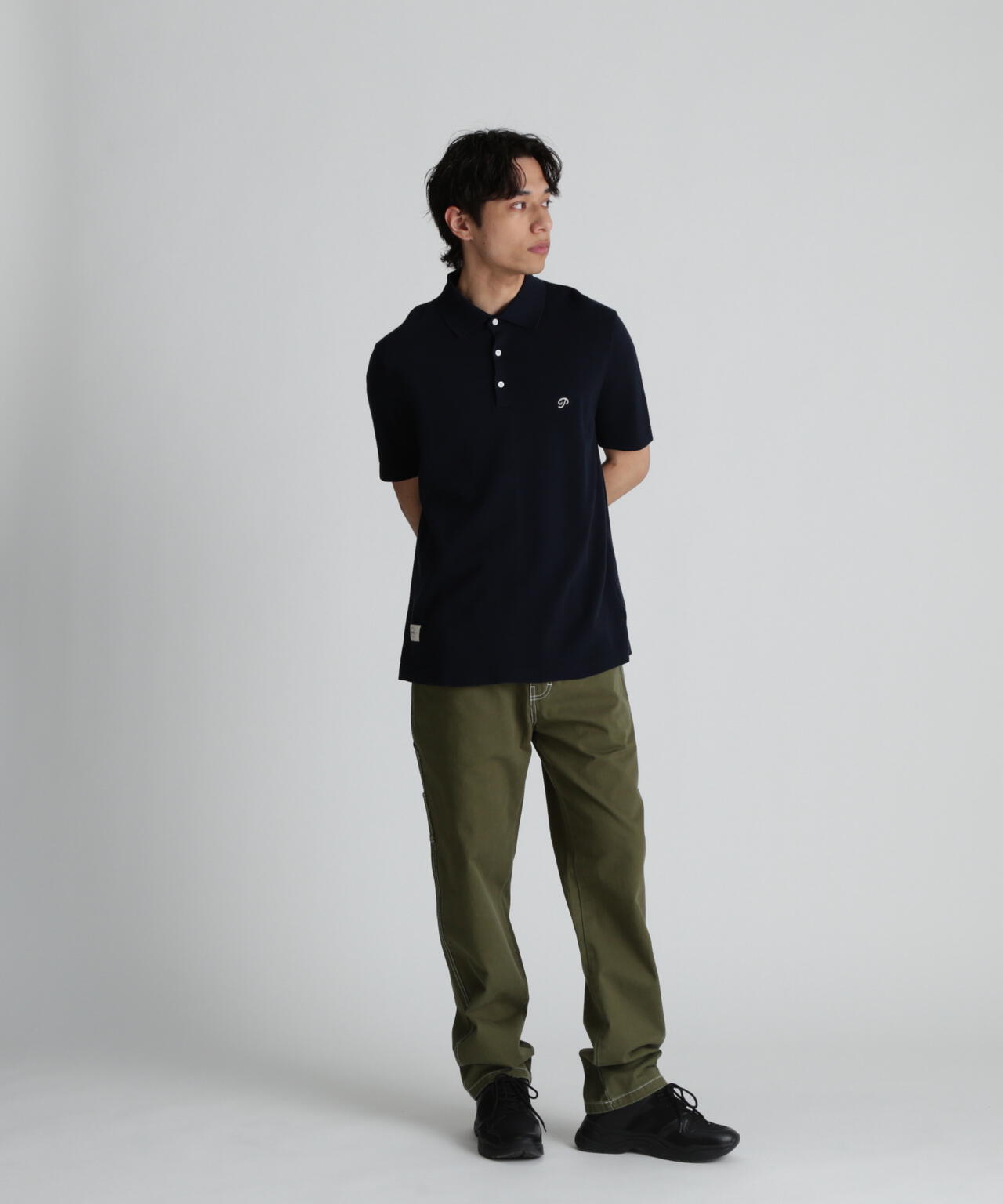【Public Drip】アスリートニットポロシャツ