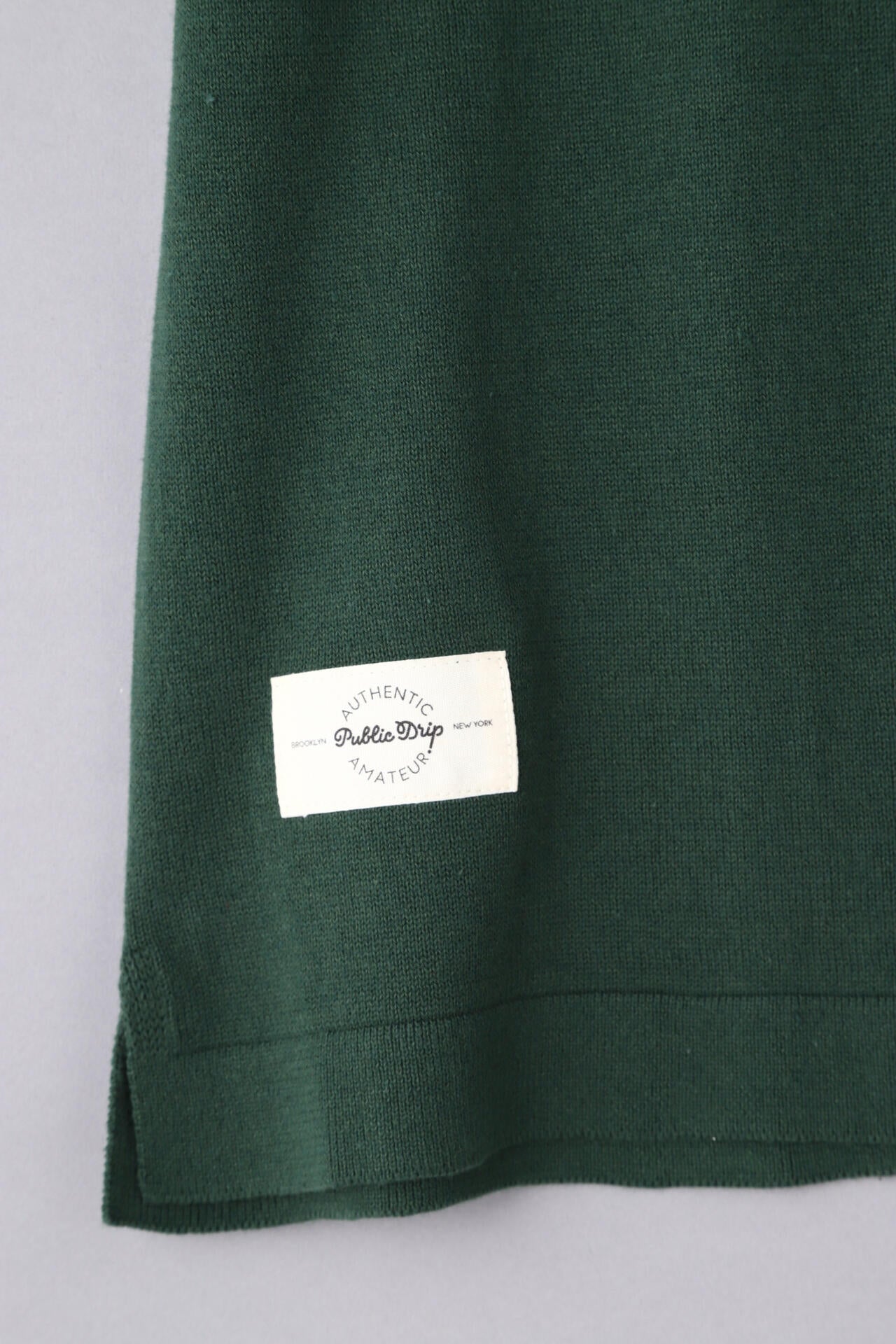 【Public Drip】アスリートニットポロシャツ