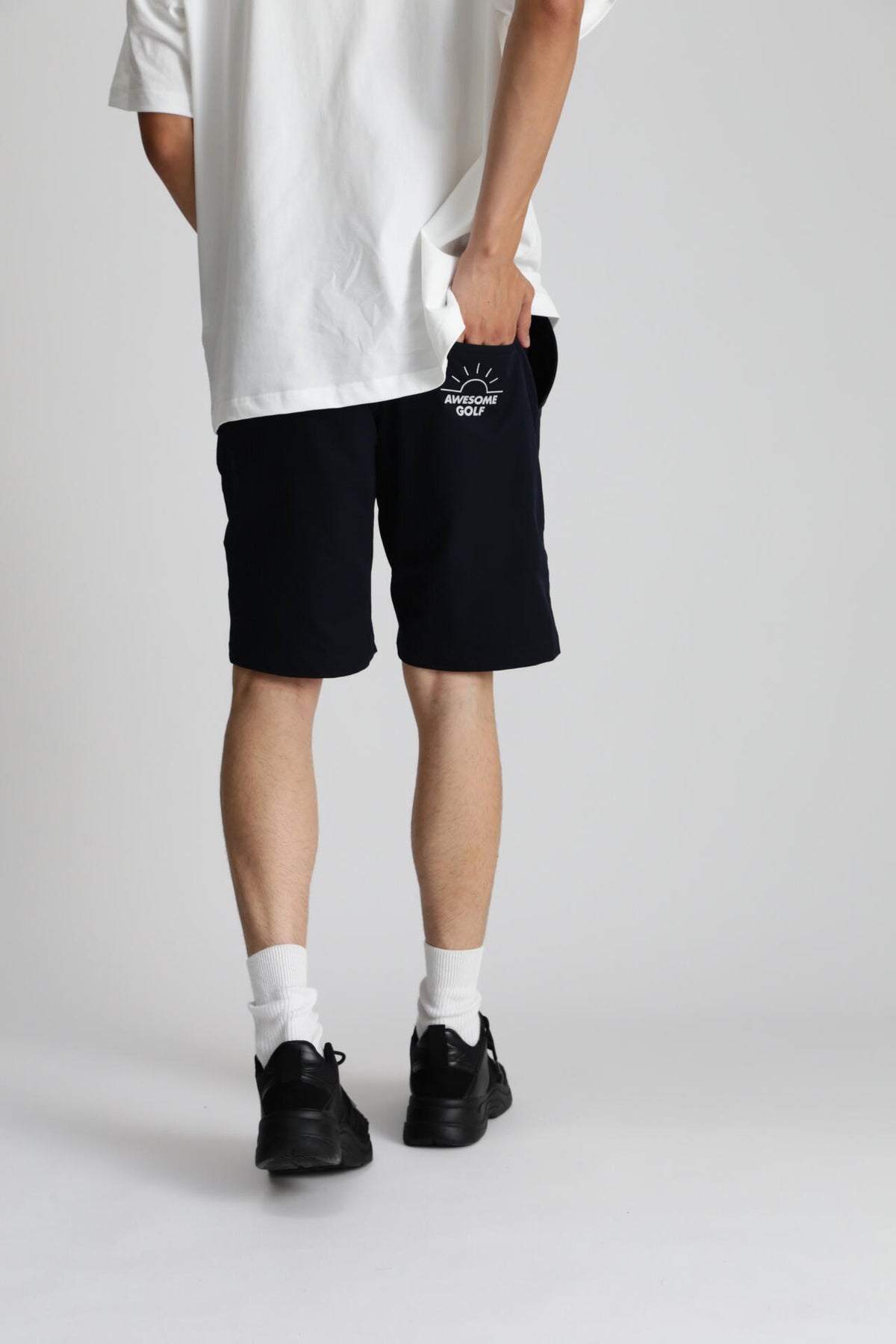 【S＋(エスプラス)】ポリエステル ショートパンツ