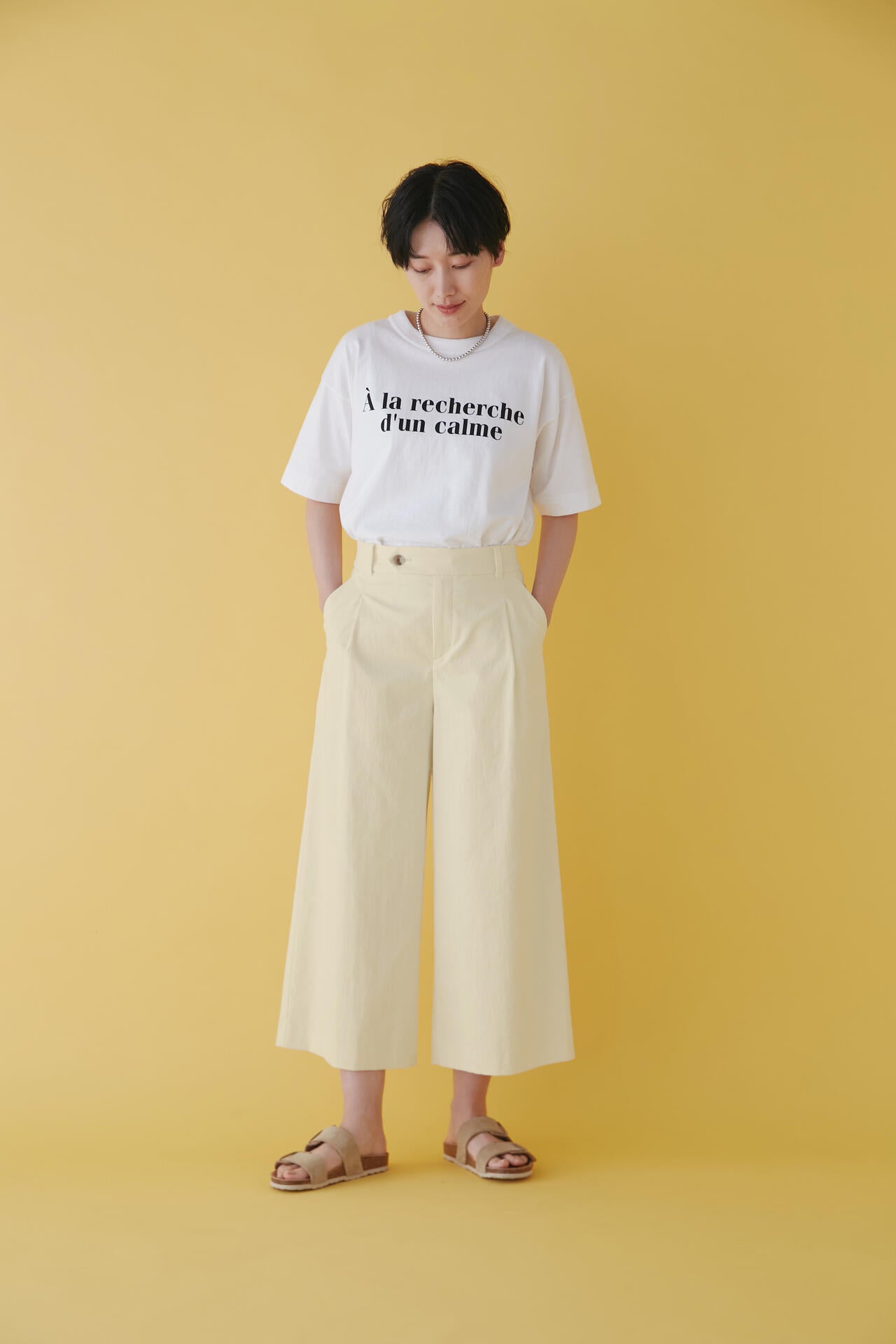 【WEB限定サイズ】クールマックス綿麻オックスパンツ