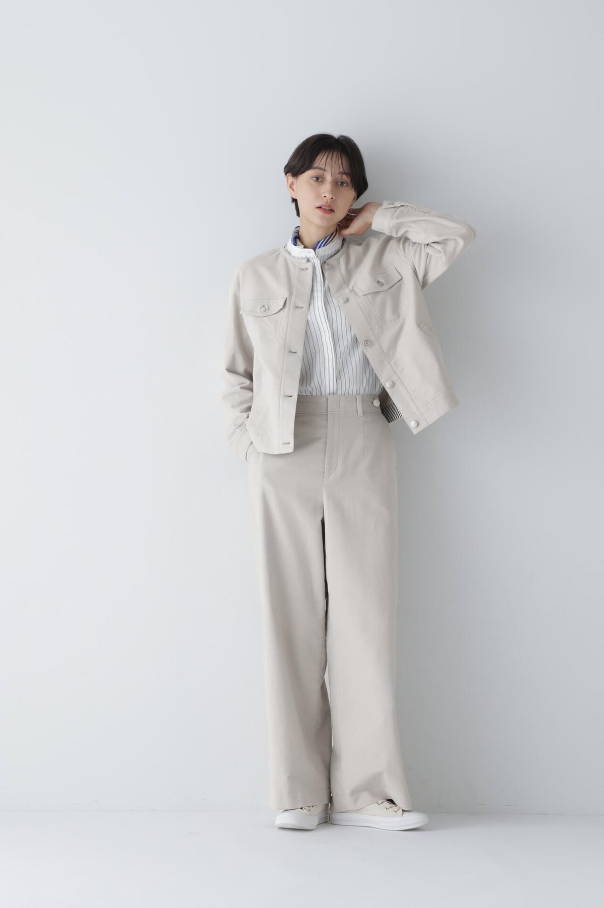 ストレッチエアリードットコードパンツ